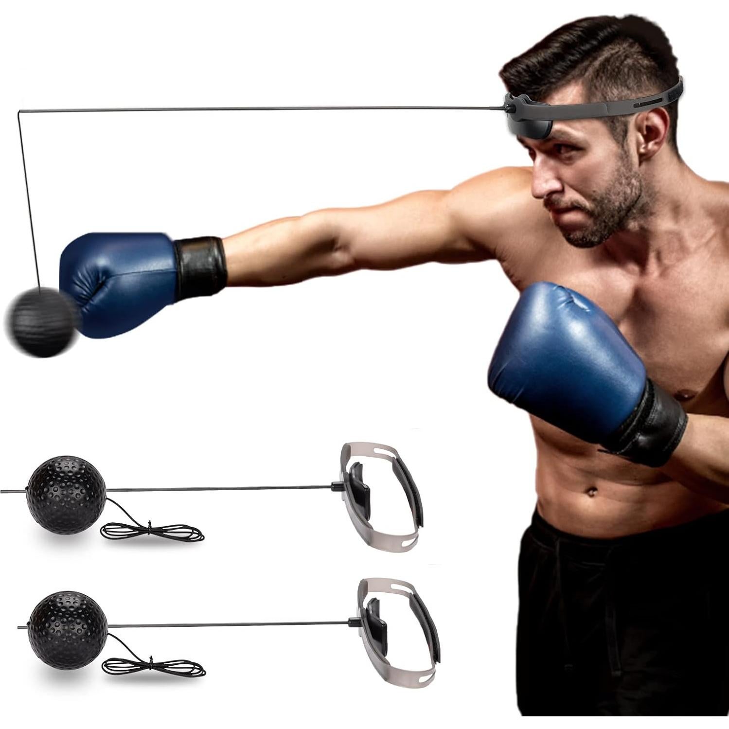 Bola de Reflexión de Boxeo Hikeen - Entrenamiento Agilidad y Coordinación