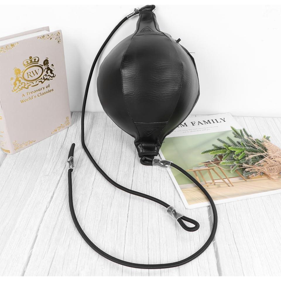 Bolsa de Velocidad de Boxeo BESPORTBLE PU 25x18cm Negra