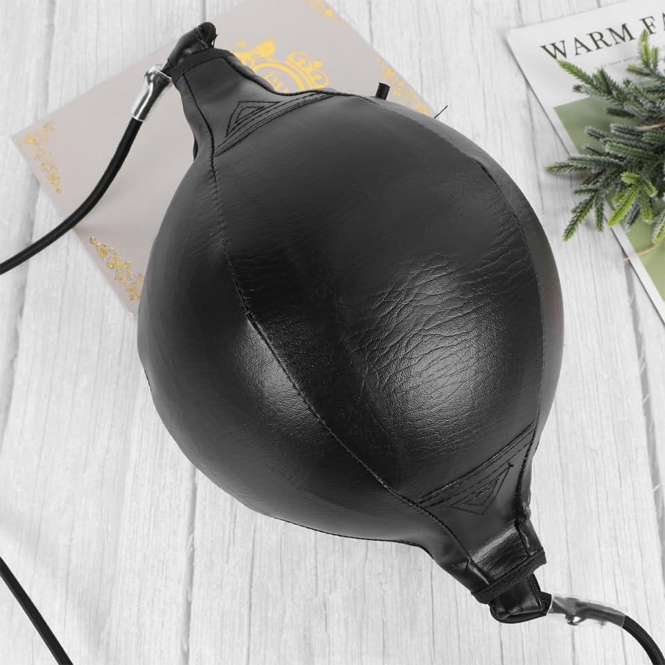 Bolsa de Velocidad de Boxeo BESPORTBLE PU 25x18cm Negra