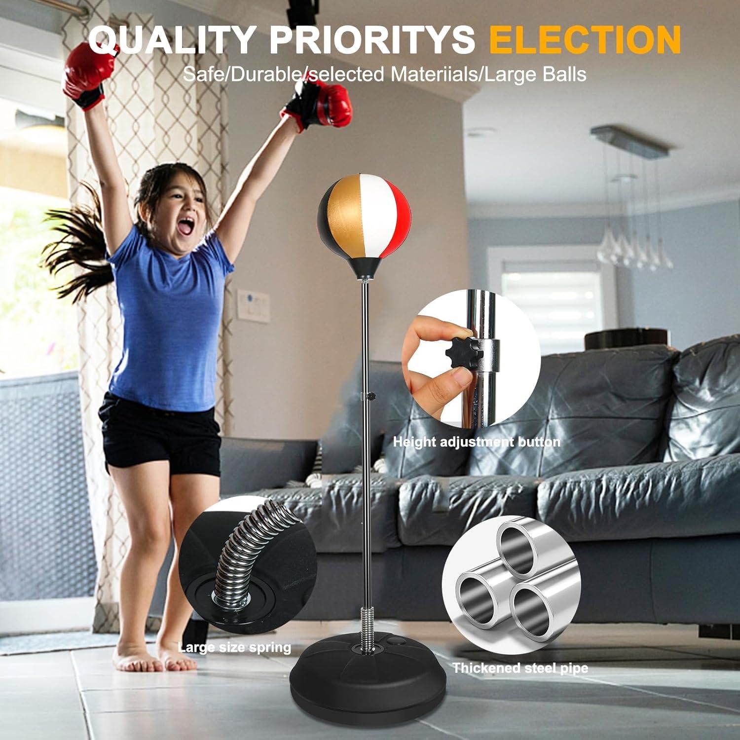 Bolsa de Boxeo de Velocidad INNOLIFE TM-0043 con Guantes