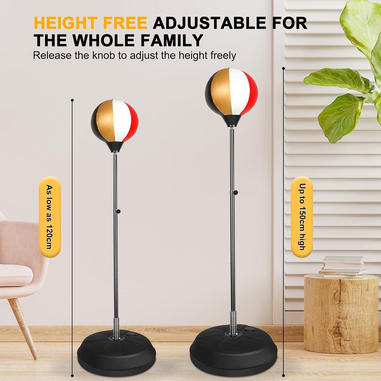 Bolsa de Boxeo de Velocidad INNOLIFE TM-0043 con Guantes