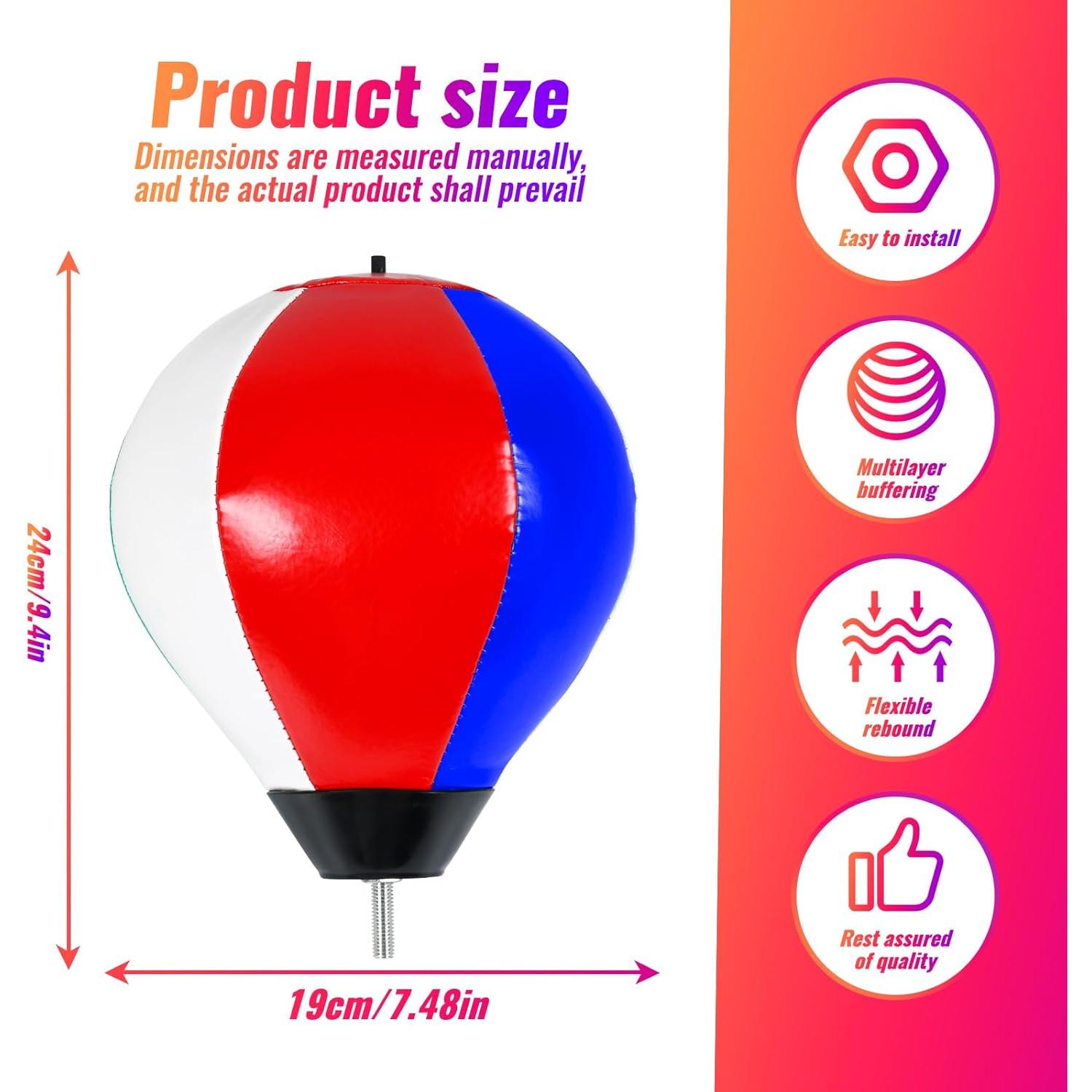 Bolsa de Velocidad de Boxeo INNOLIFE TM-0092 16.8x24.9cm