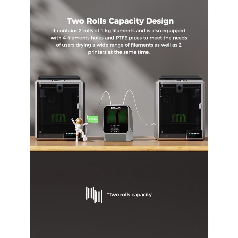 Secador de Filamento Creality Space Pi Plus 1.75/2.85/3mm