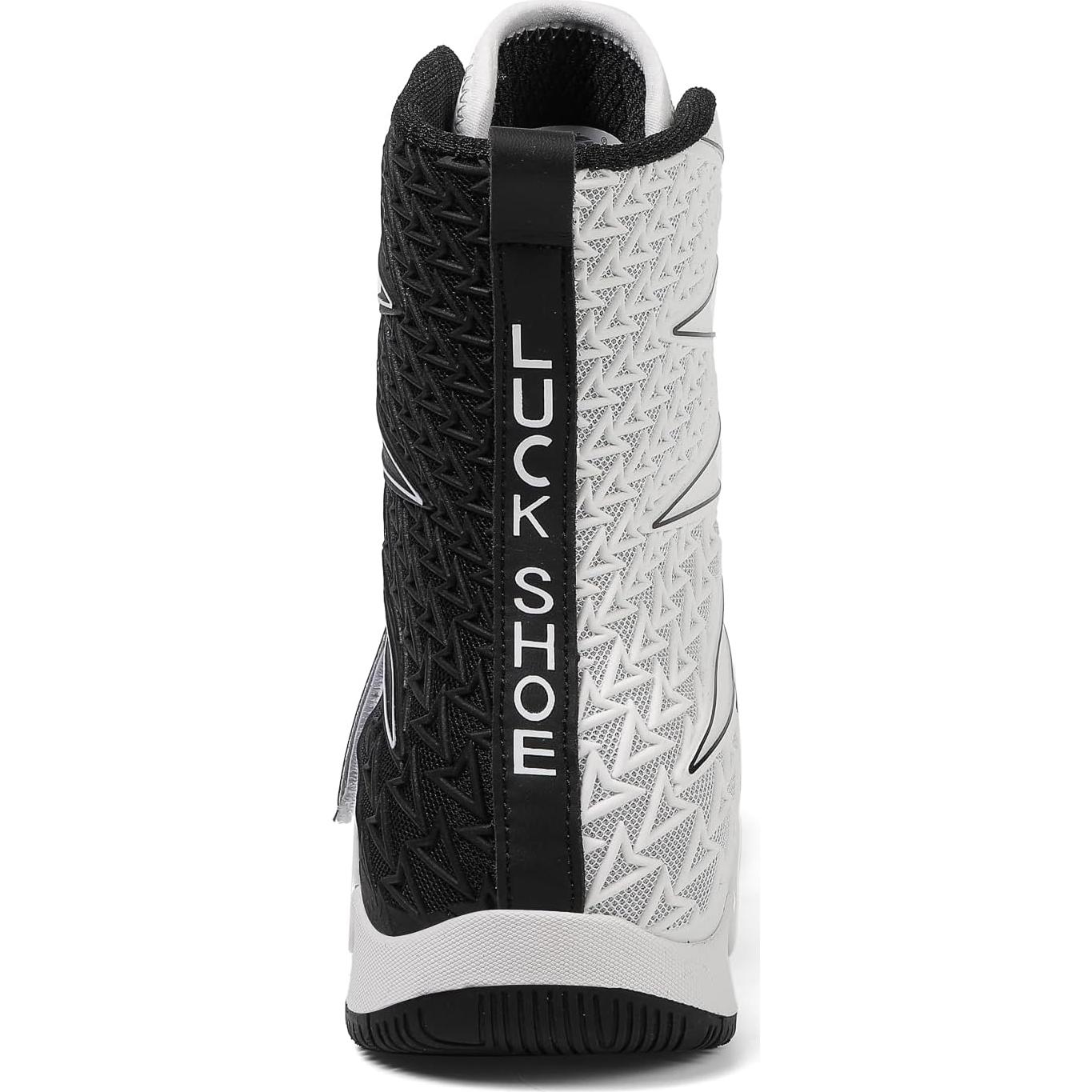 Zapatos de Boxeo Altos B LUCK SHOES 308 para Hombres - Negro