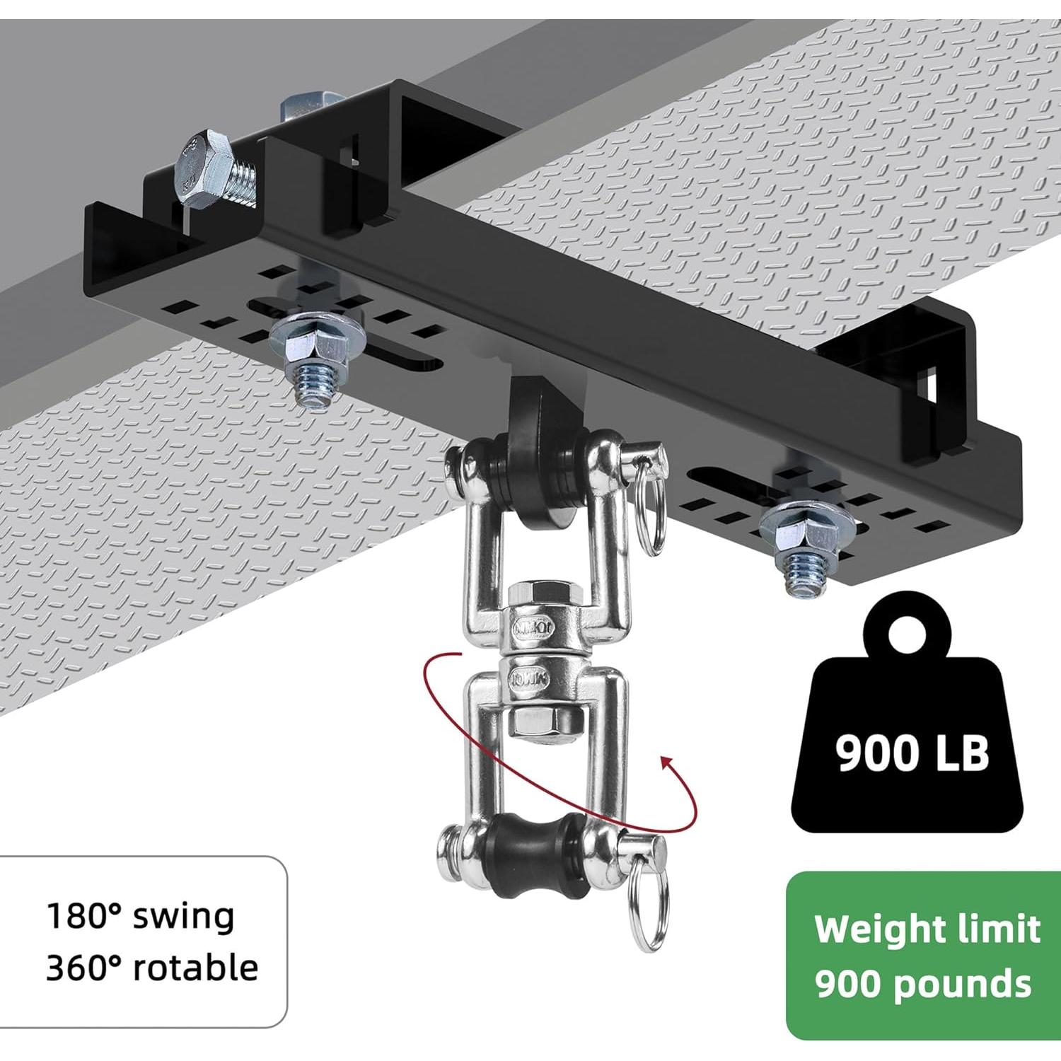 Soporte para Saco de Boxeo Foozet con Abrazadera de Viga