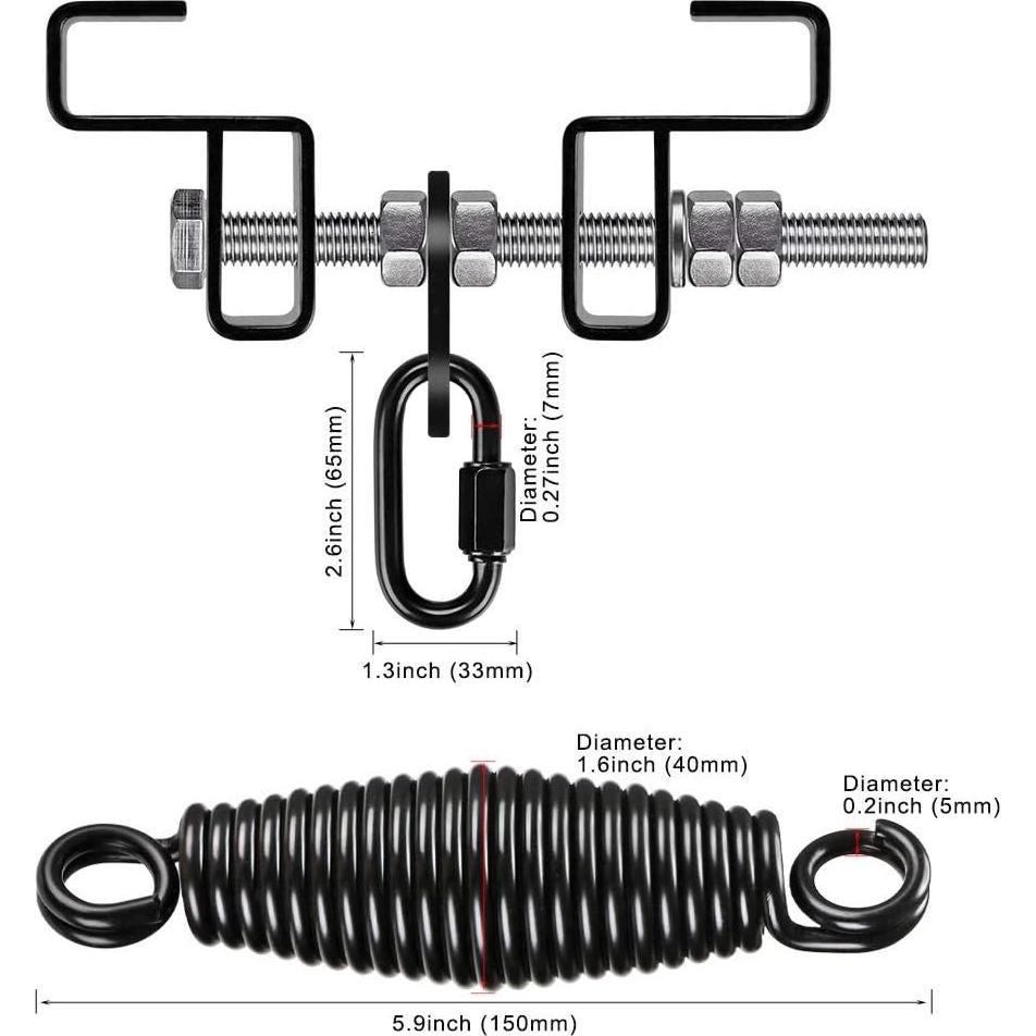 Soporte de Viga de Acero Dolibest para Bolsa Pesada 317.5 kg