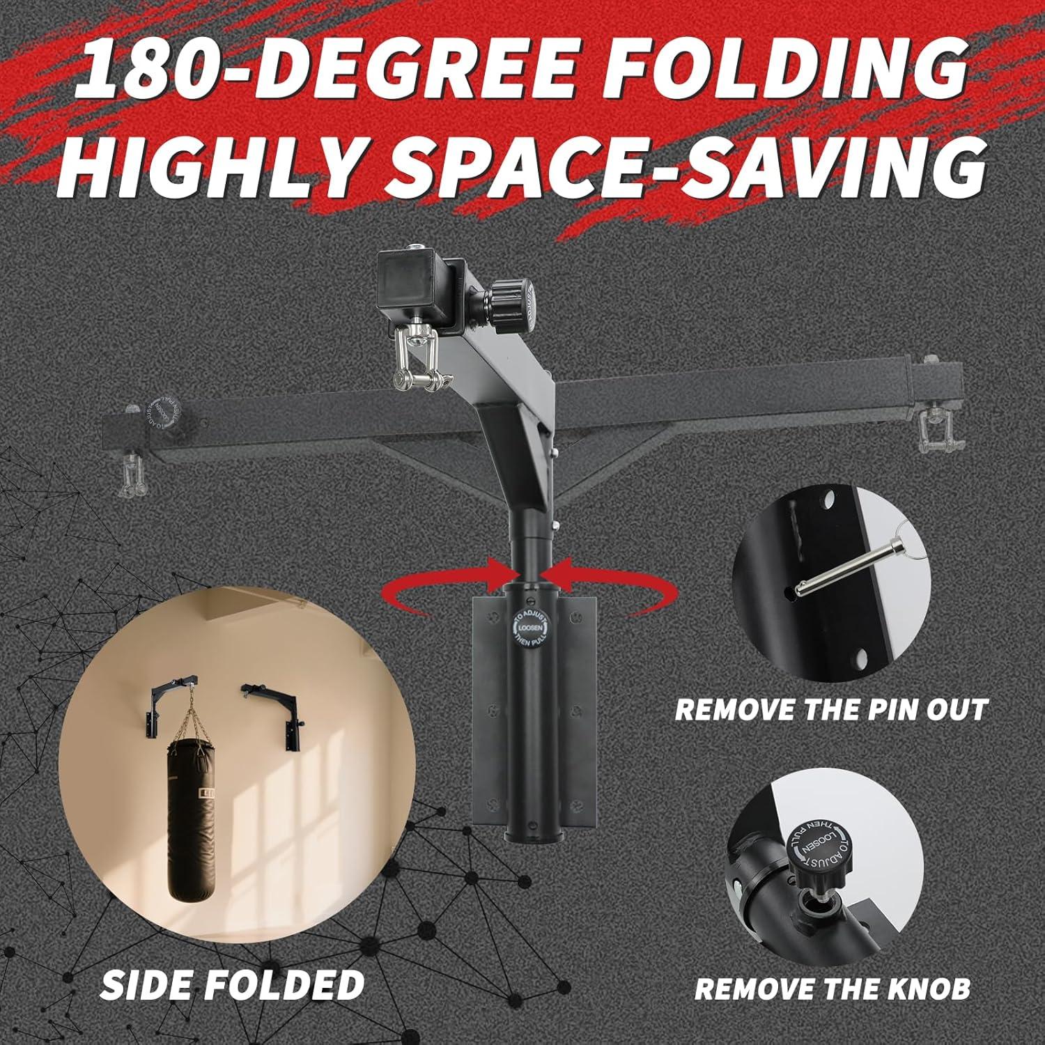 Soporte de Pared para Bolsa Pesada Pvrud SDJ-XZF Ajustable