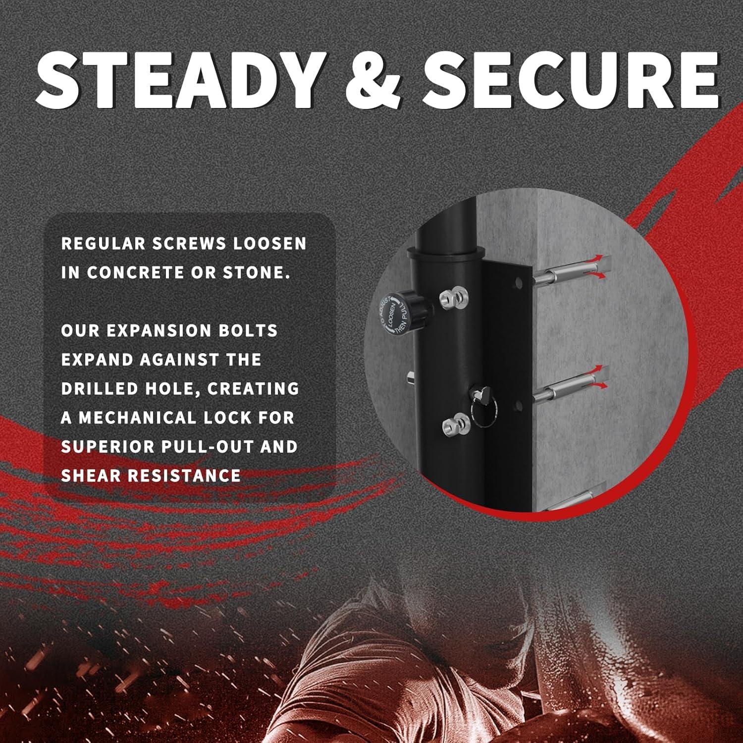 Soporte de Pared para Bolsa Pesada Pvrud SDJ-XZF Ajustable