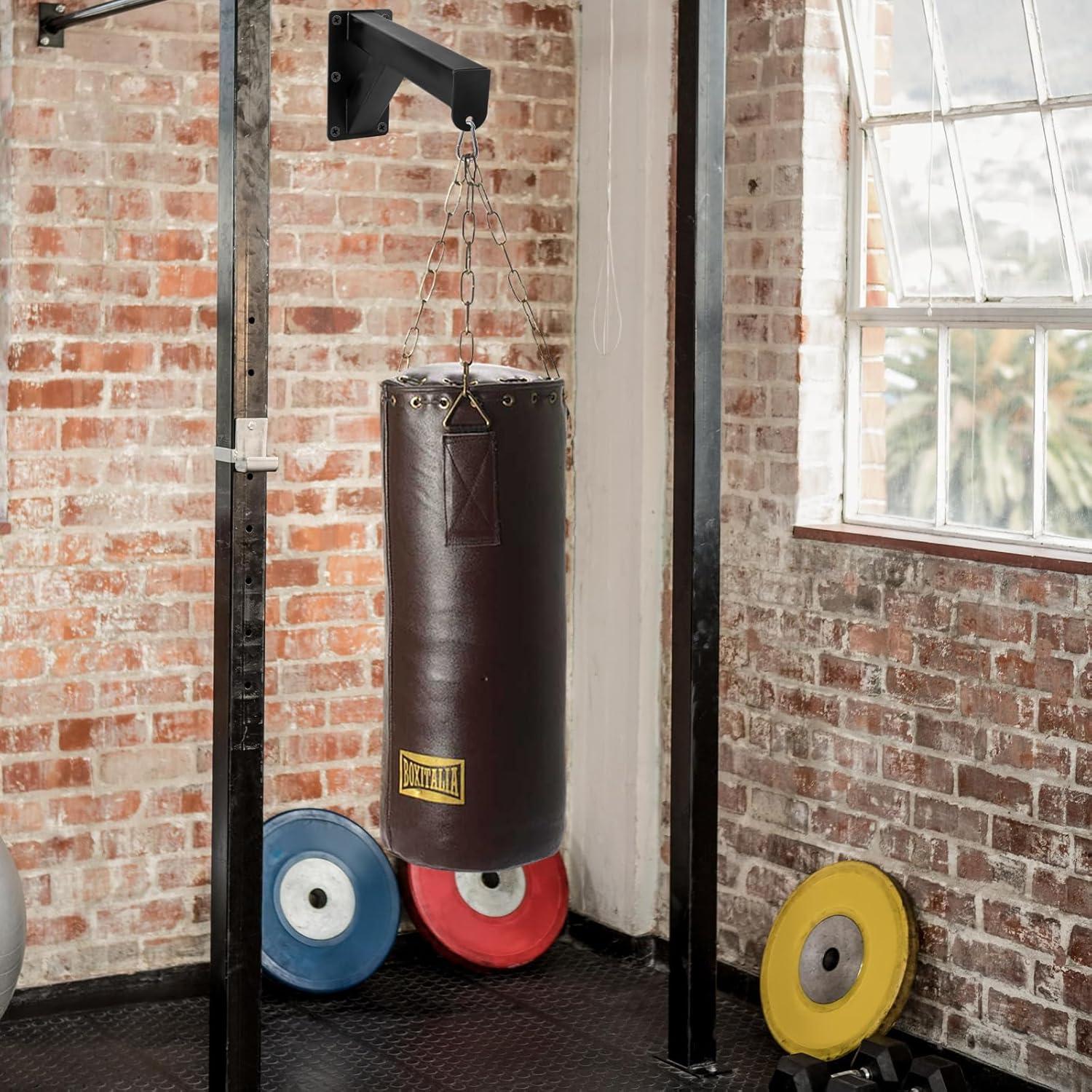 Soporte de bolsa pesada de pared STARVAST - 300 kg - Negro