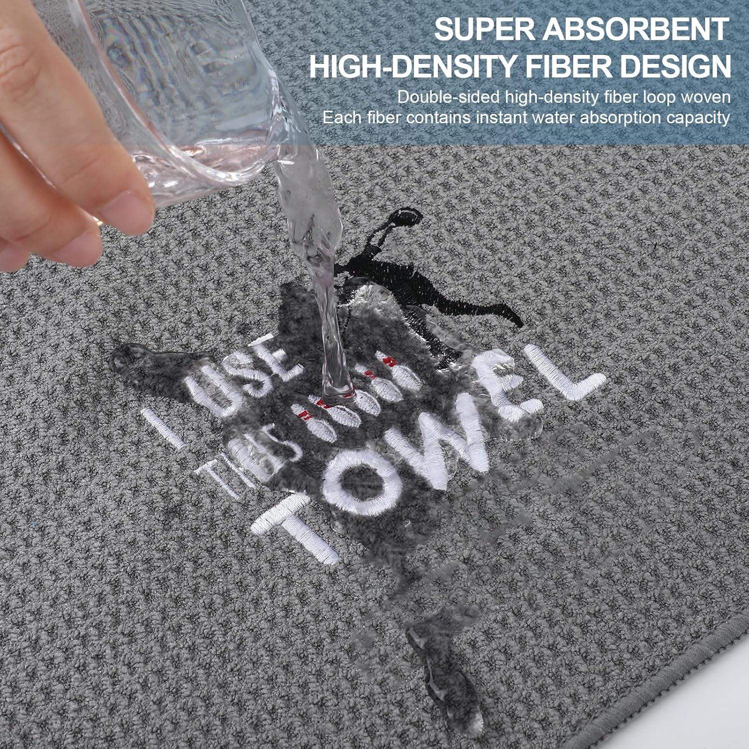 Toallas de Boliche VitalCozy 4 Pcs Microfibra 61x41 cm