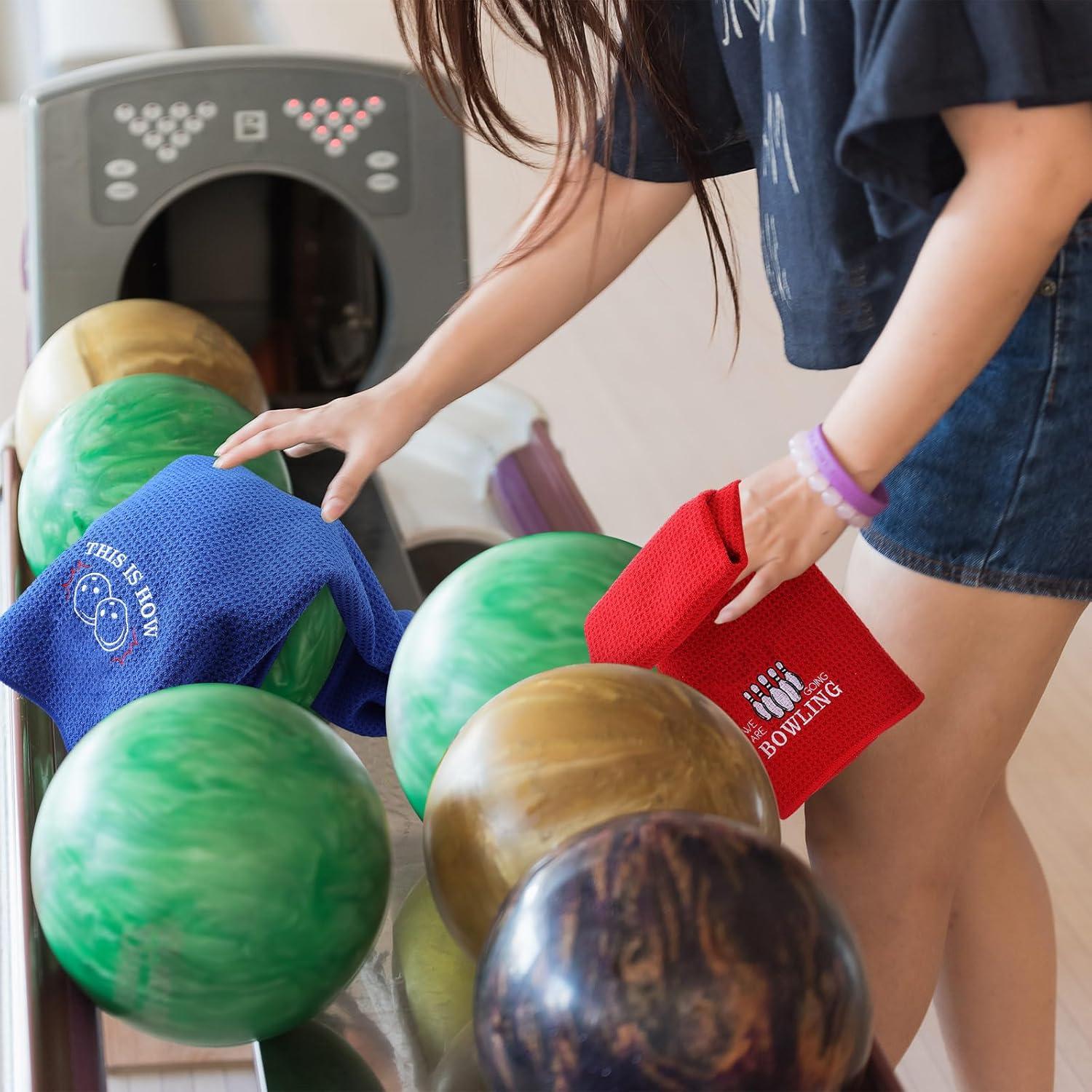 Toallas de Boliche VitalCozy 4 Pcs Microfibra 61x41 cm