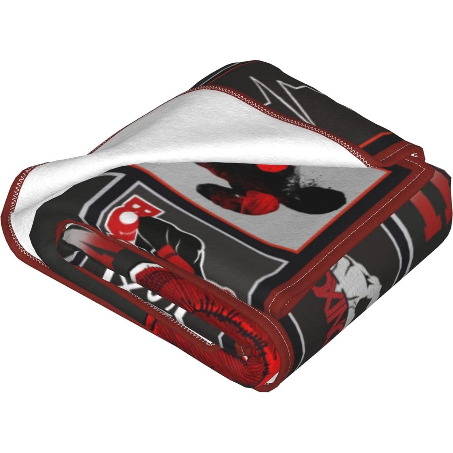 Manta de Franela Boxeo Nanen 100x130 cm Suave y Ligera