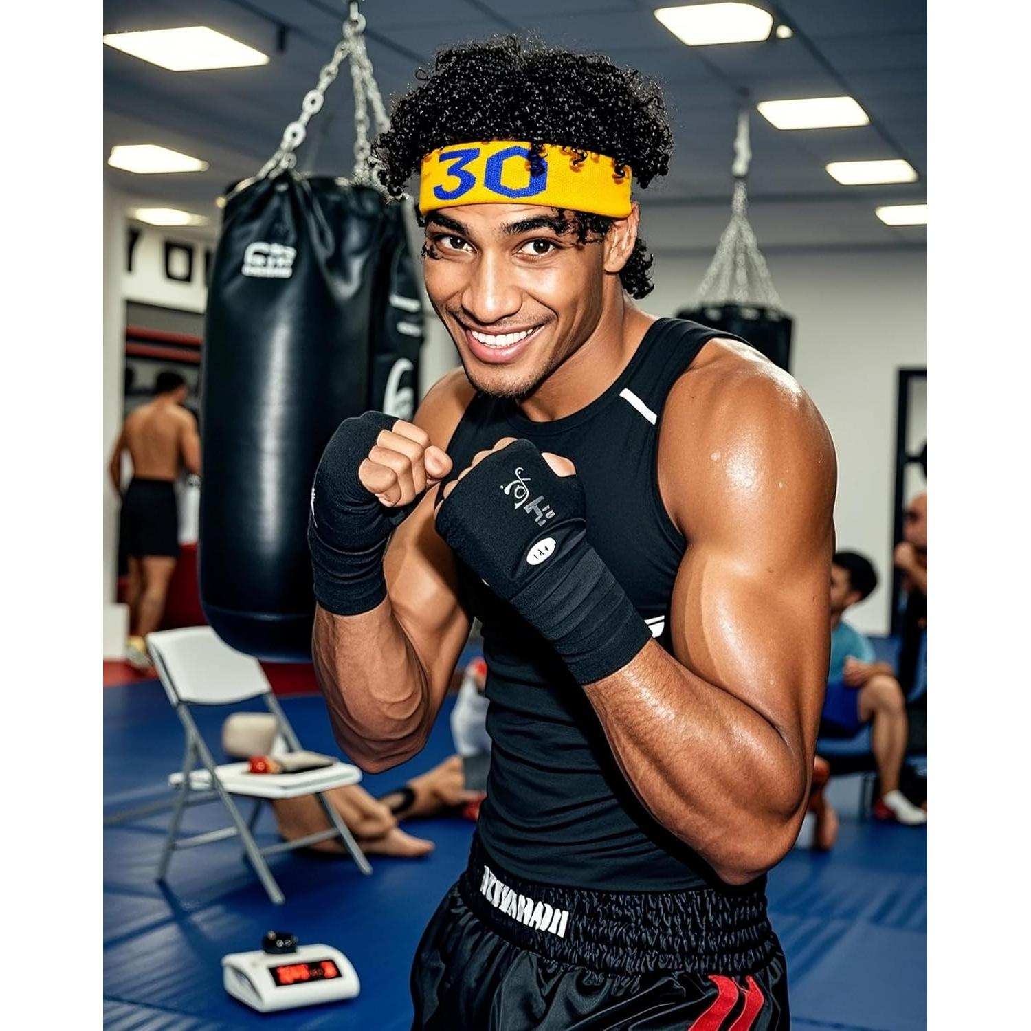 Banda de Sudor Deportiva Mytephoon 3 Piezas para Hombre y Mujer