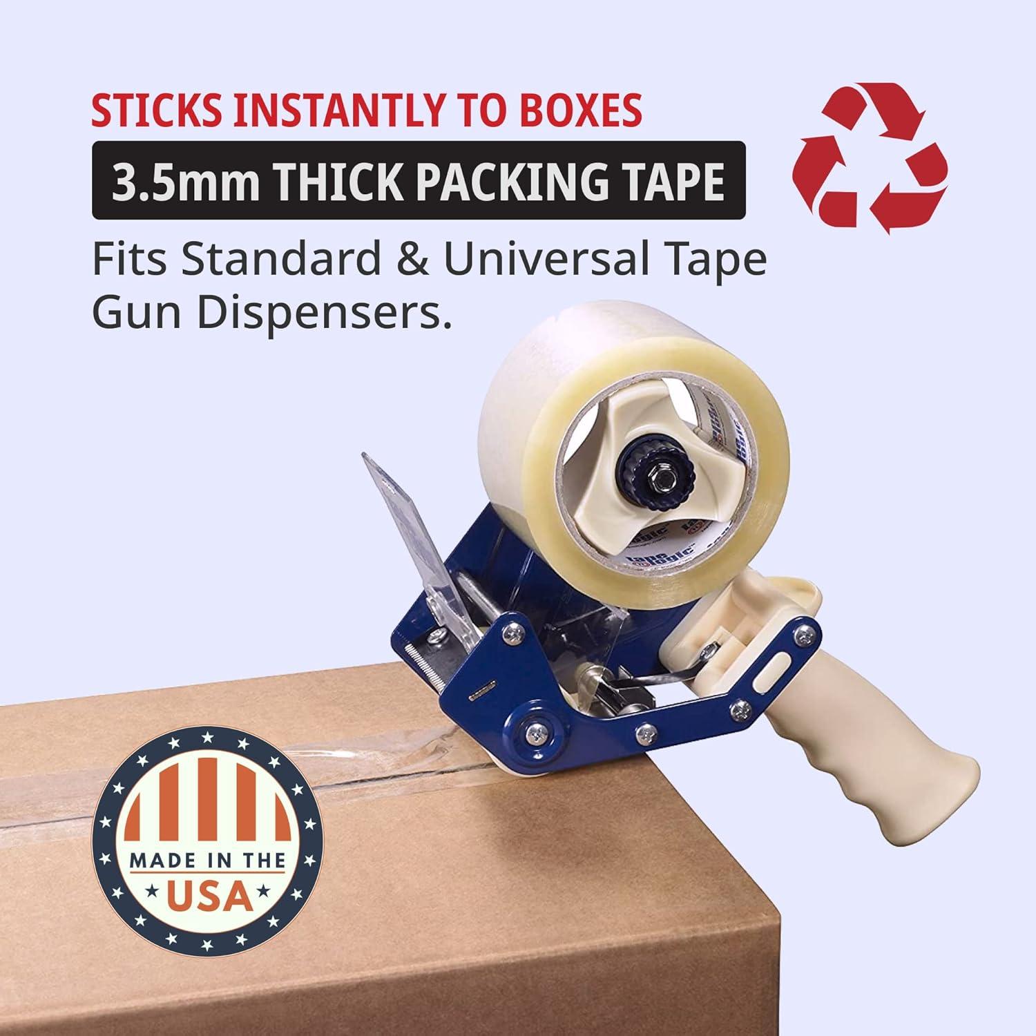 Cinta de Empaque Tape Logic 5cm x 50m - 36 Rollos Transparente