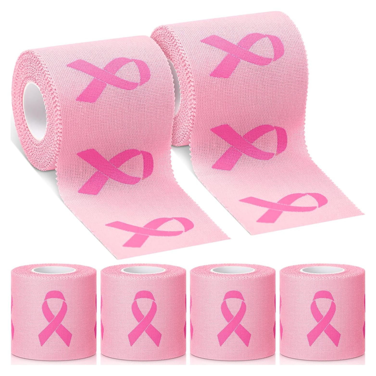 Cinta Deportiva de Concienciación Cáncer de Mama Threlaco 5cm x 7m