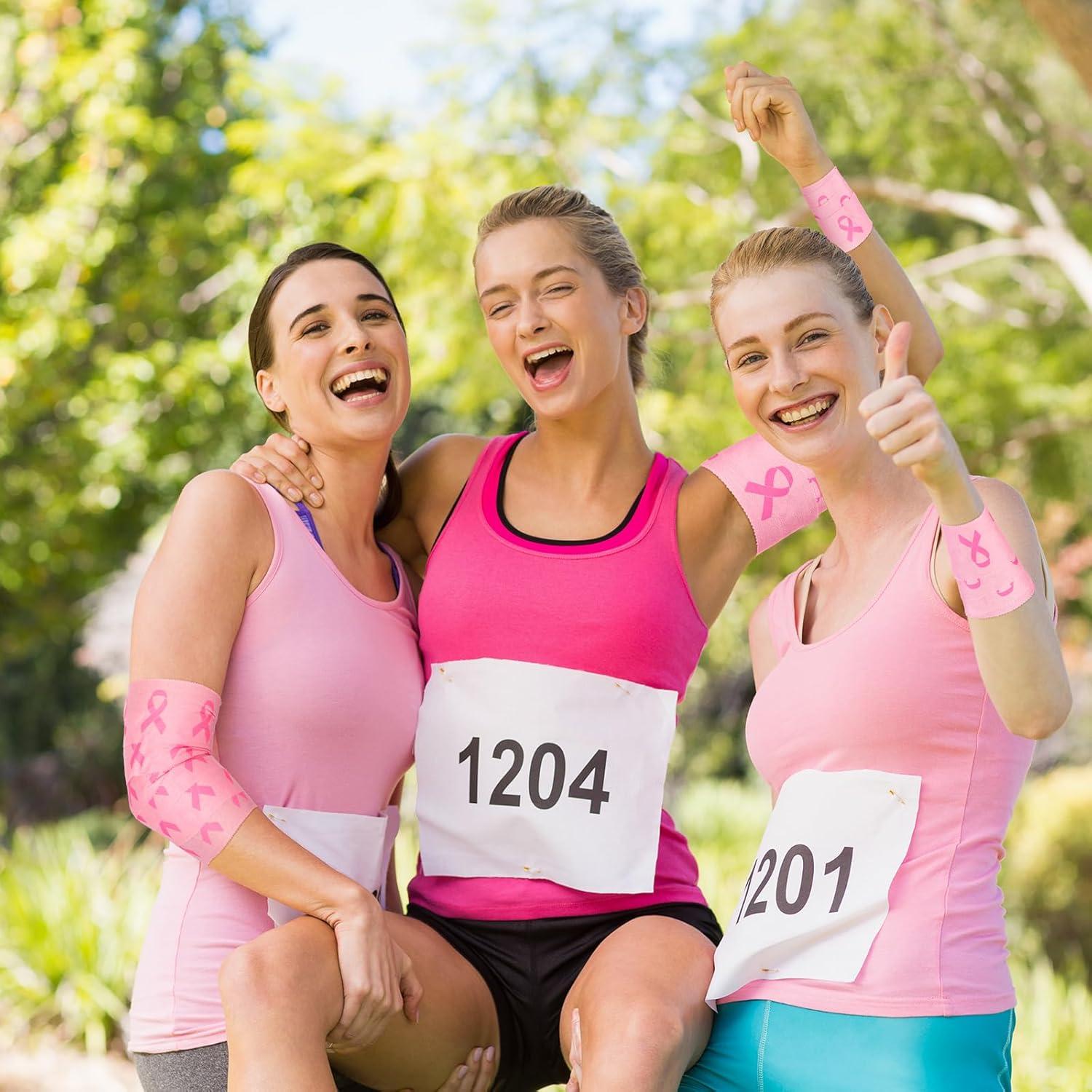 Cinta Deportiva de Concienciación Cáncer de Mama Threlaco 5cm x 7m