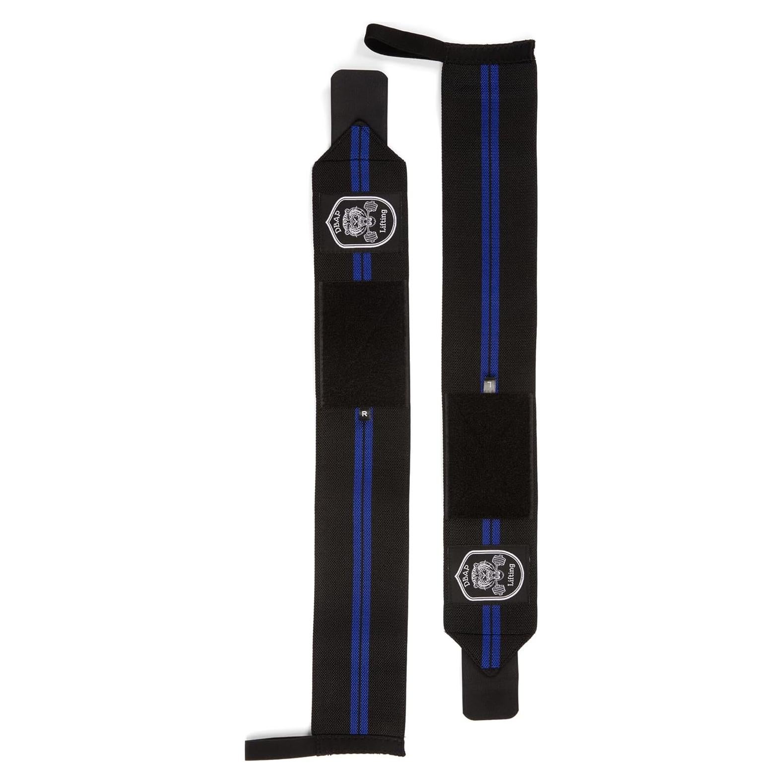 Muñequera DBAP LIFTING Azul Delgada - Soporte para Levantamiento