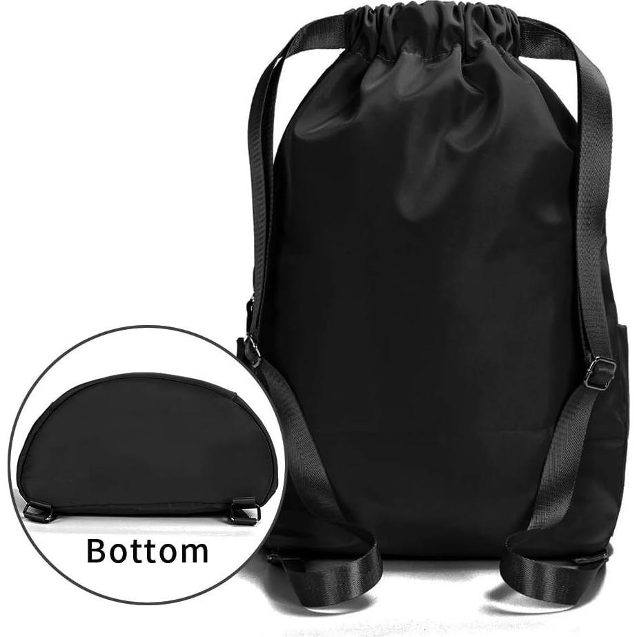 Mochila de Gimnasio Impermeable ZOORON 11.8L Unisex Negra