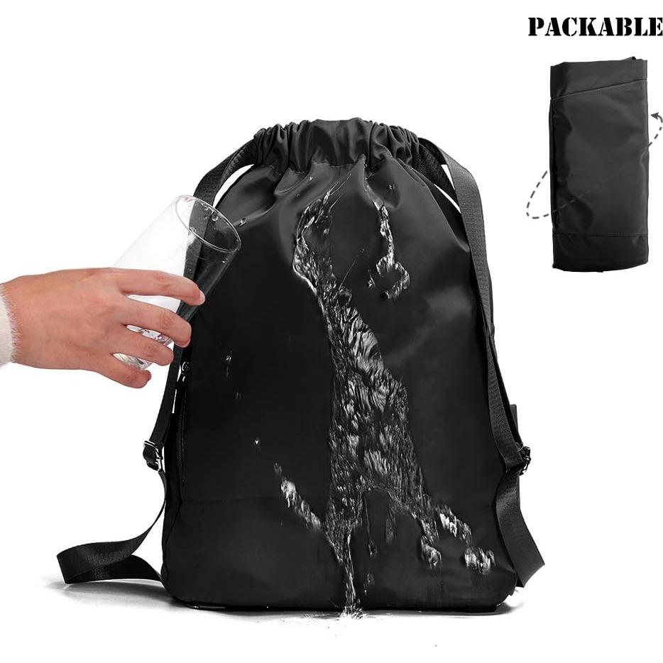 Mochila de Gimnasio Impermeable ZOORON 11.8L Unisex Negra