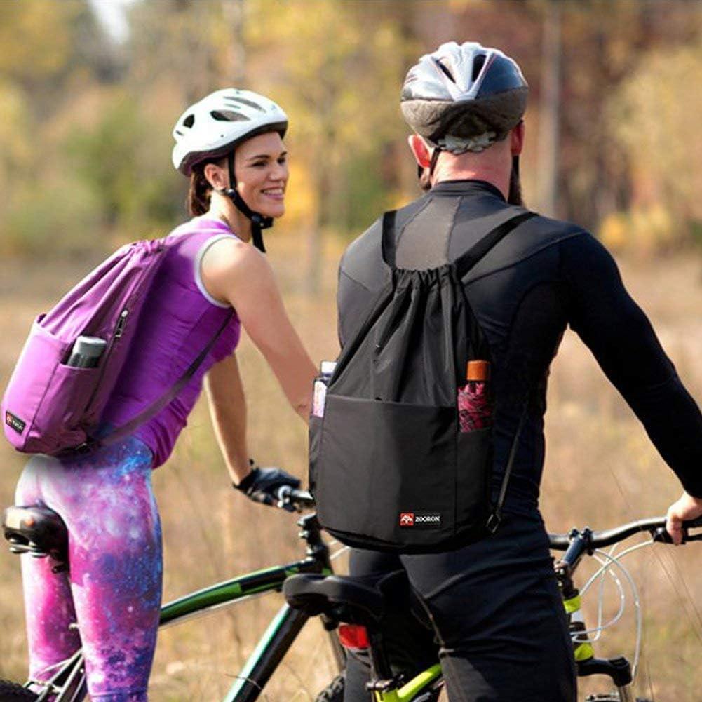 Mochila de Gimnasio Impermeable ZOORON 11.8L Unisex Negra