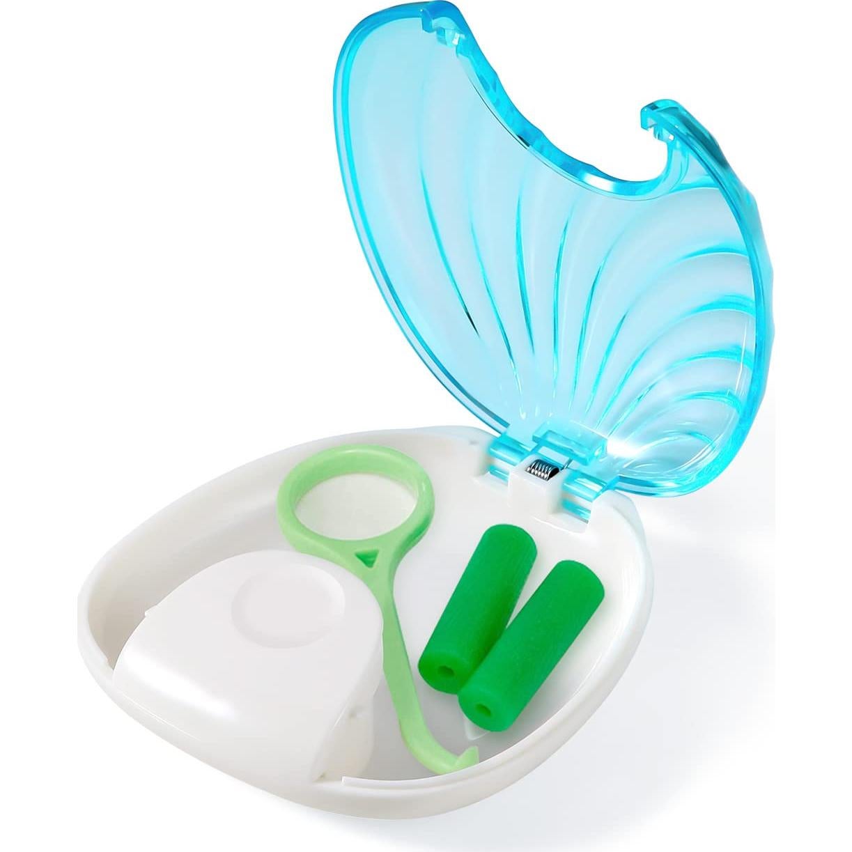 Estuche para Retenedor JMU Azul - Plástico Resistente y Lavable