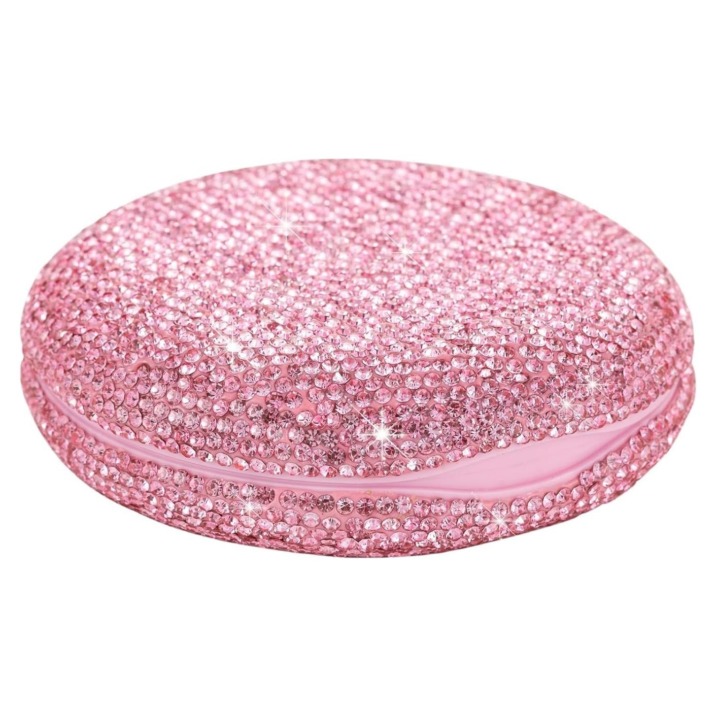 Estuche de Retención Rosa Veseek para Dentadura y Alineadores