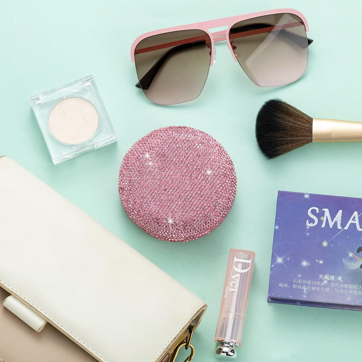 Estuche de Retención Rosa Veseek para Dentadura y Alineadores