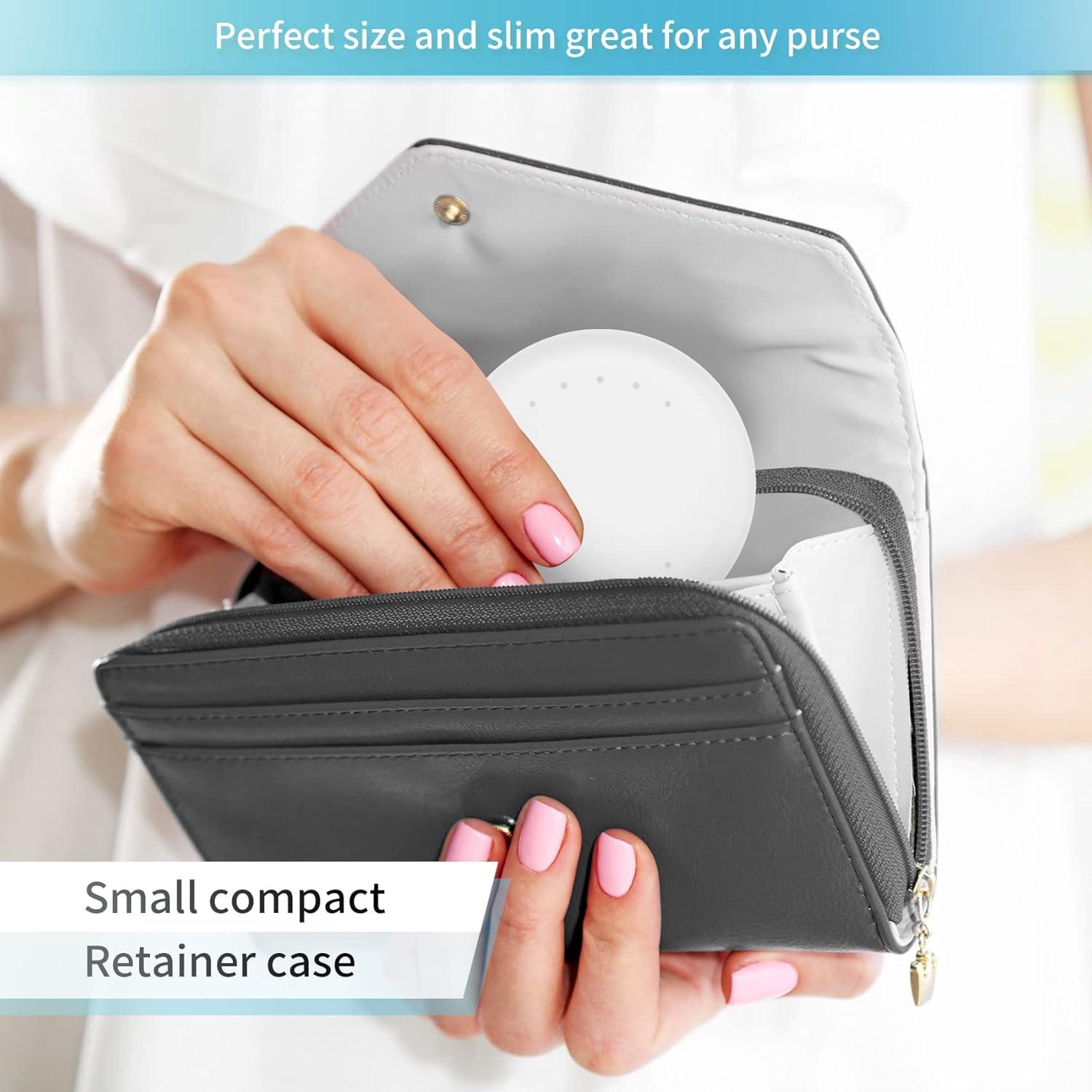 Estuche para Retenedor Ortodóntico Annhua Blanco con Ventilación