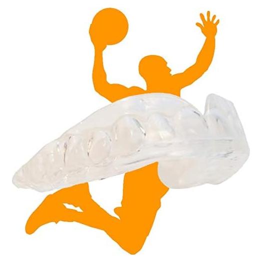 Protectores Bucales HoopStar para Baloncesto - Paquete de 2 - Ajuste Personalizado - Libre de BPA