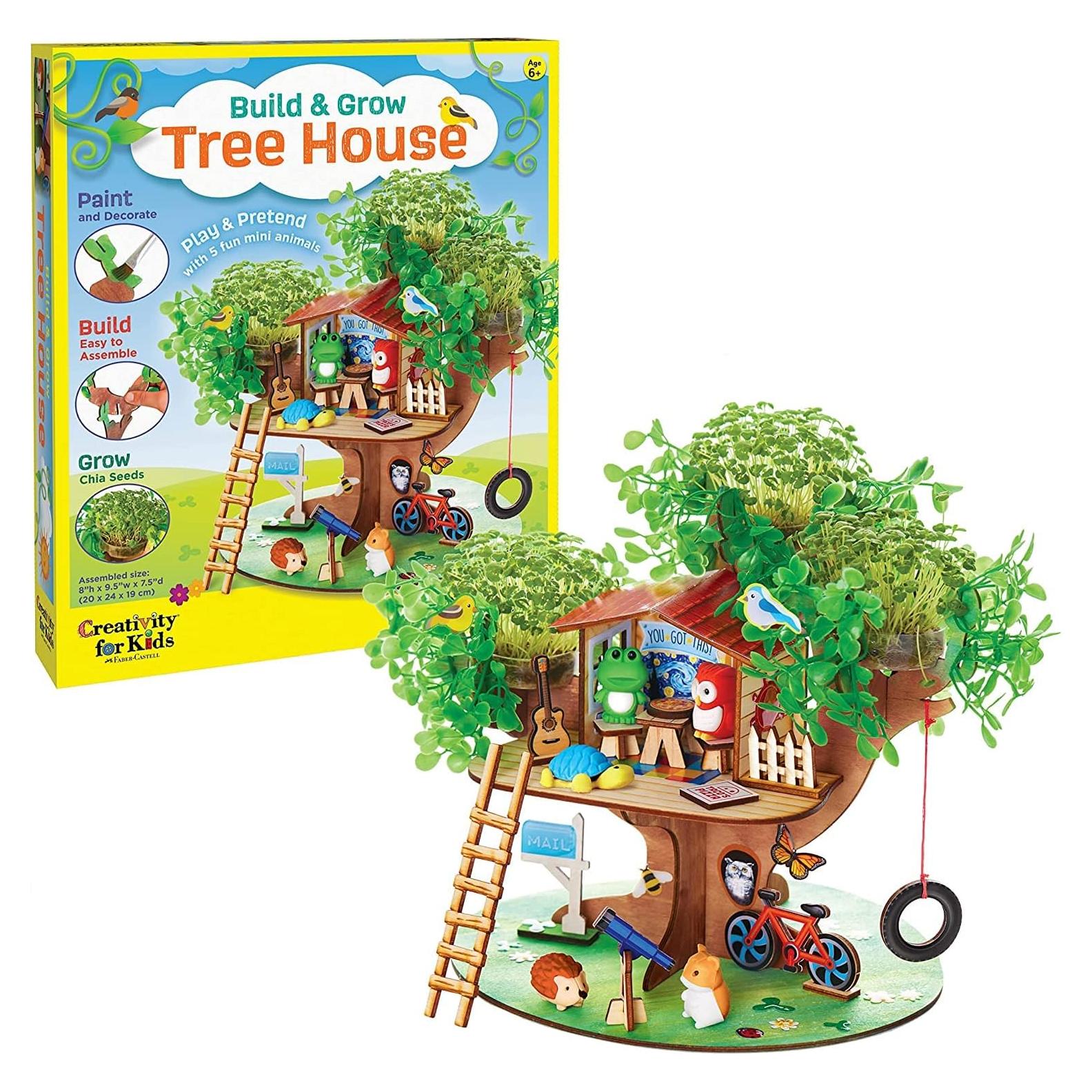 Kit de Manualidades Creatividad para Niños Casa del Árbol