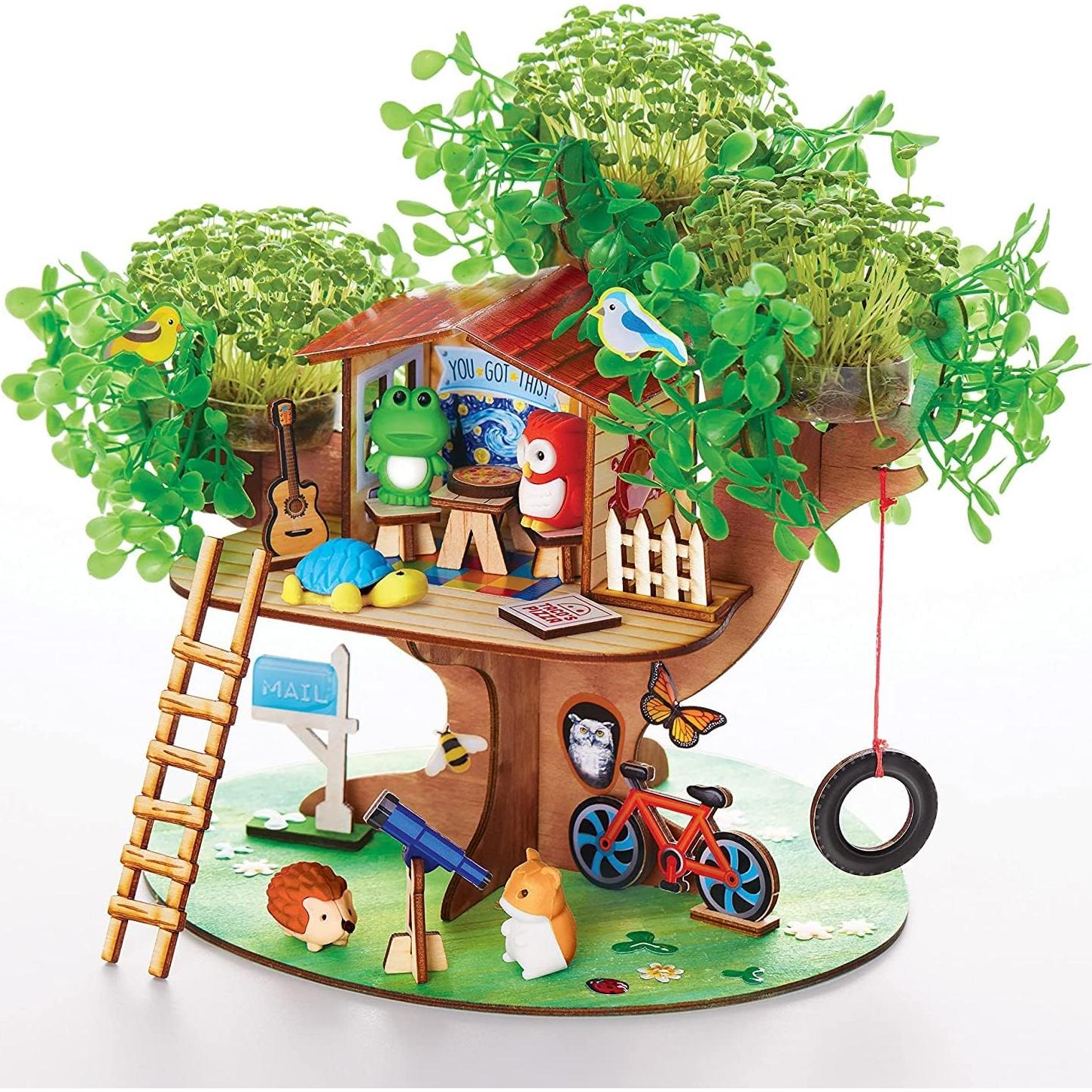Kit de Manualidades Creatividad para Niños Casa del Árbol