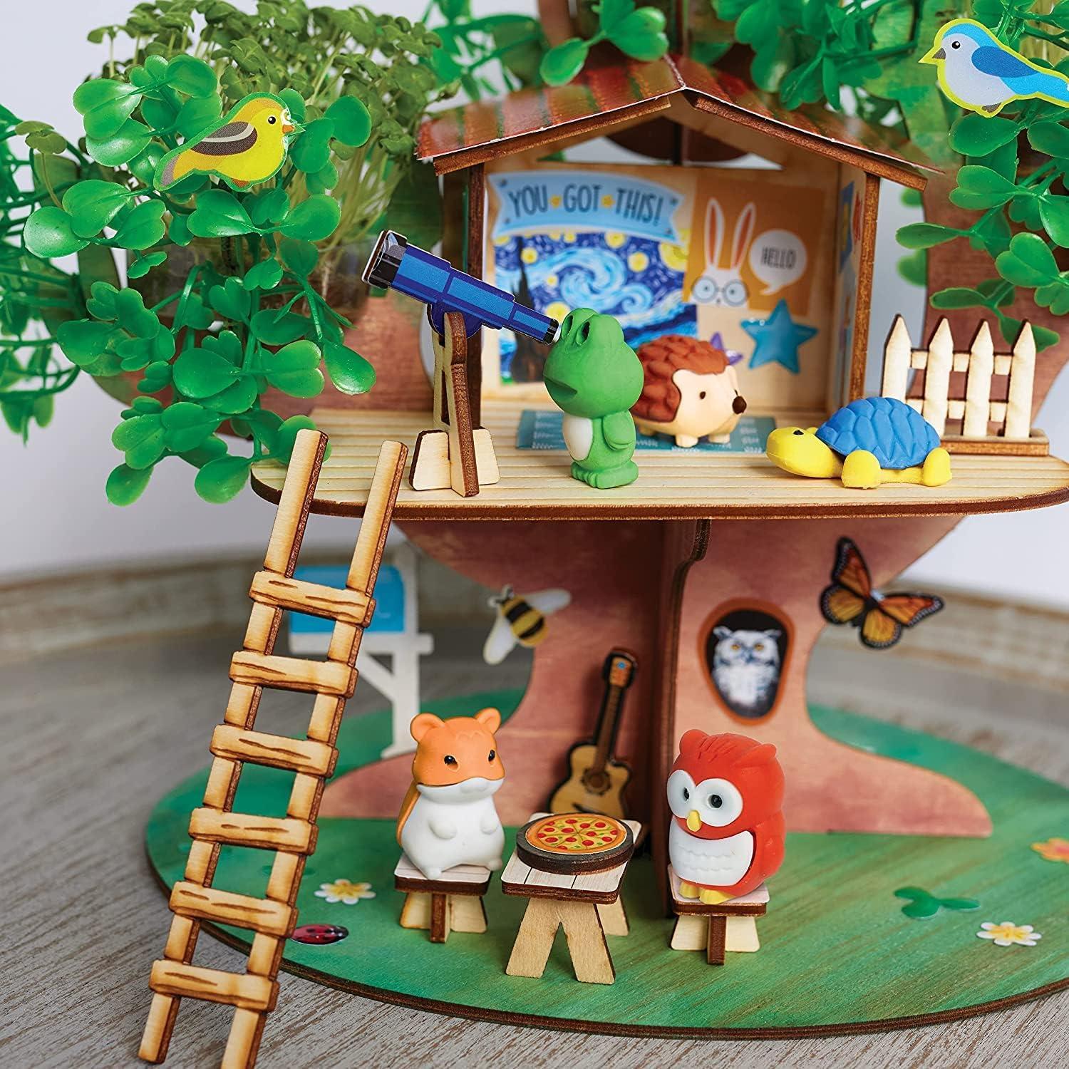 Kit de Manualidades Creatividad para Niños Casa del Árbol
