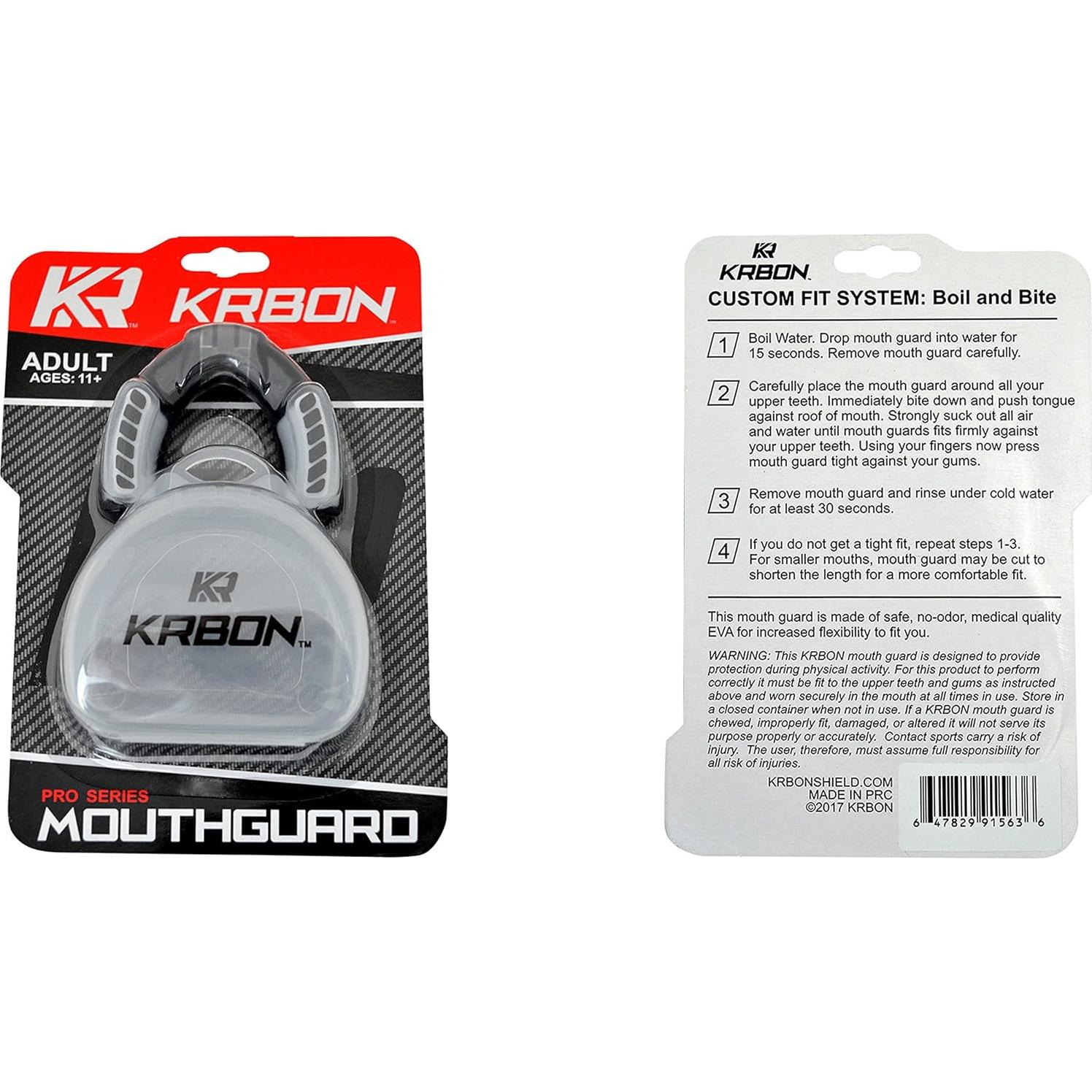 Funda Bucal KRBON Pro Series KR-MG1-B para Artes Marciales