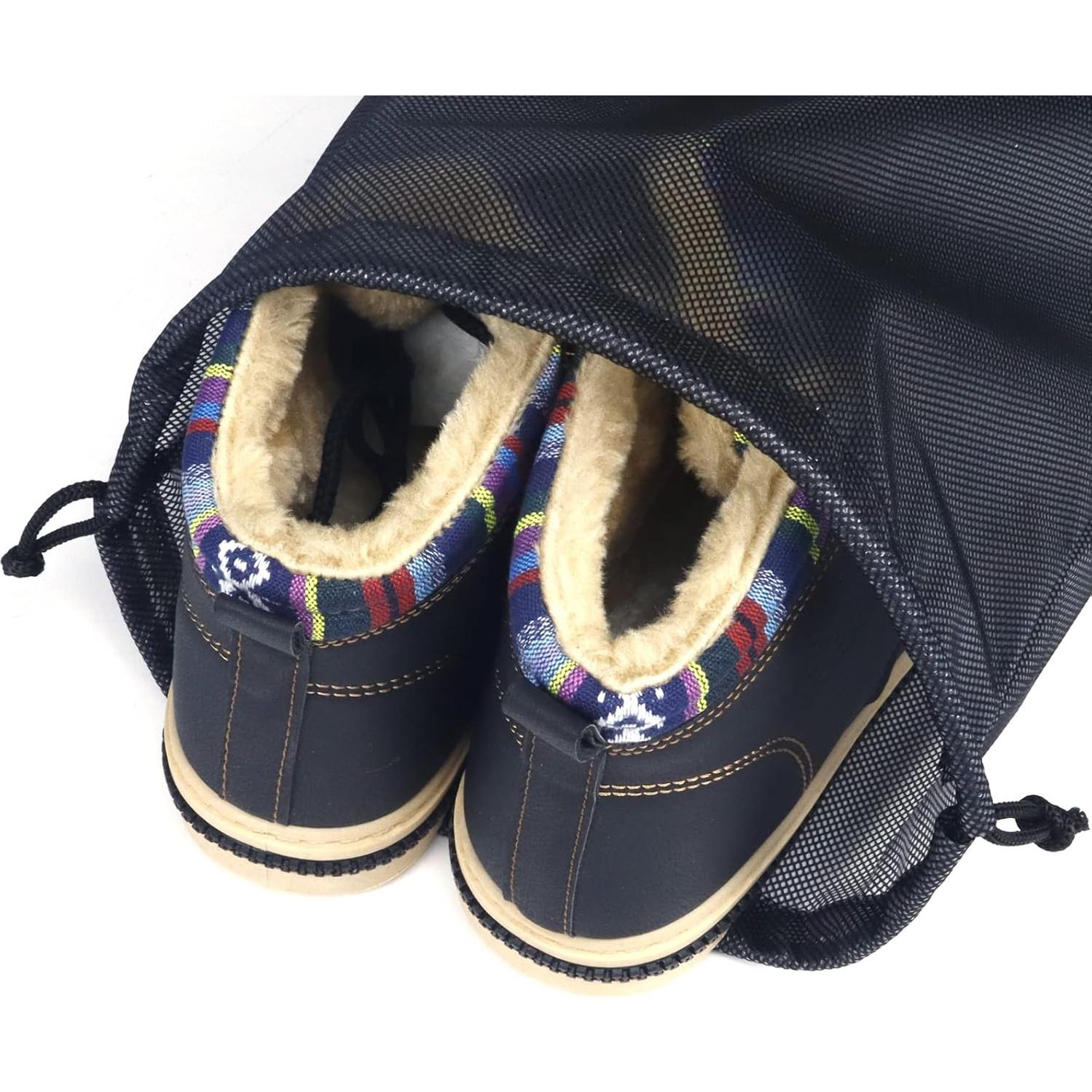 Bolsas para zapatos Gloppie - Paquete de 2, 43x33cm, gris