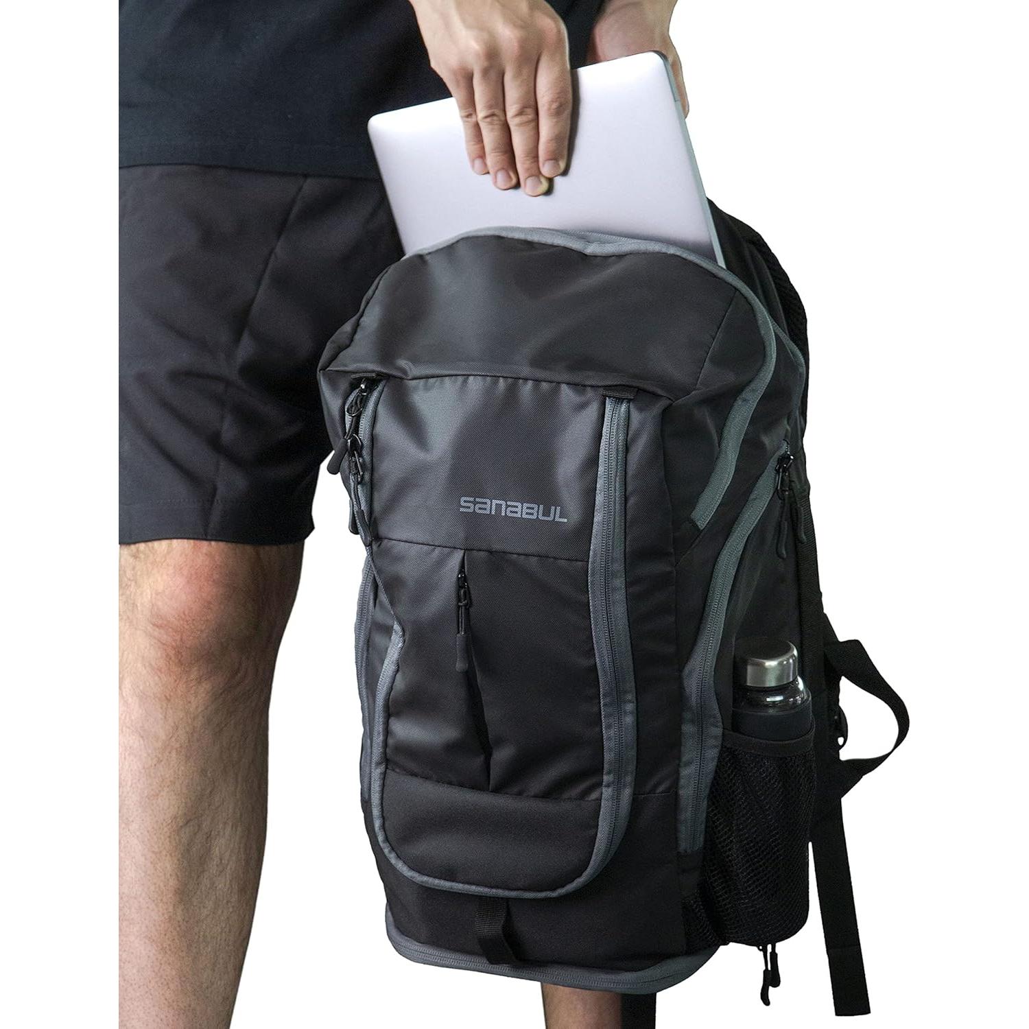 Mochila Deportiva Sanabul Combat Gear Pack 25L Negro/Gris