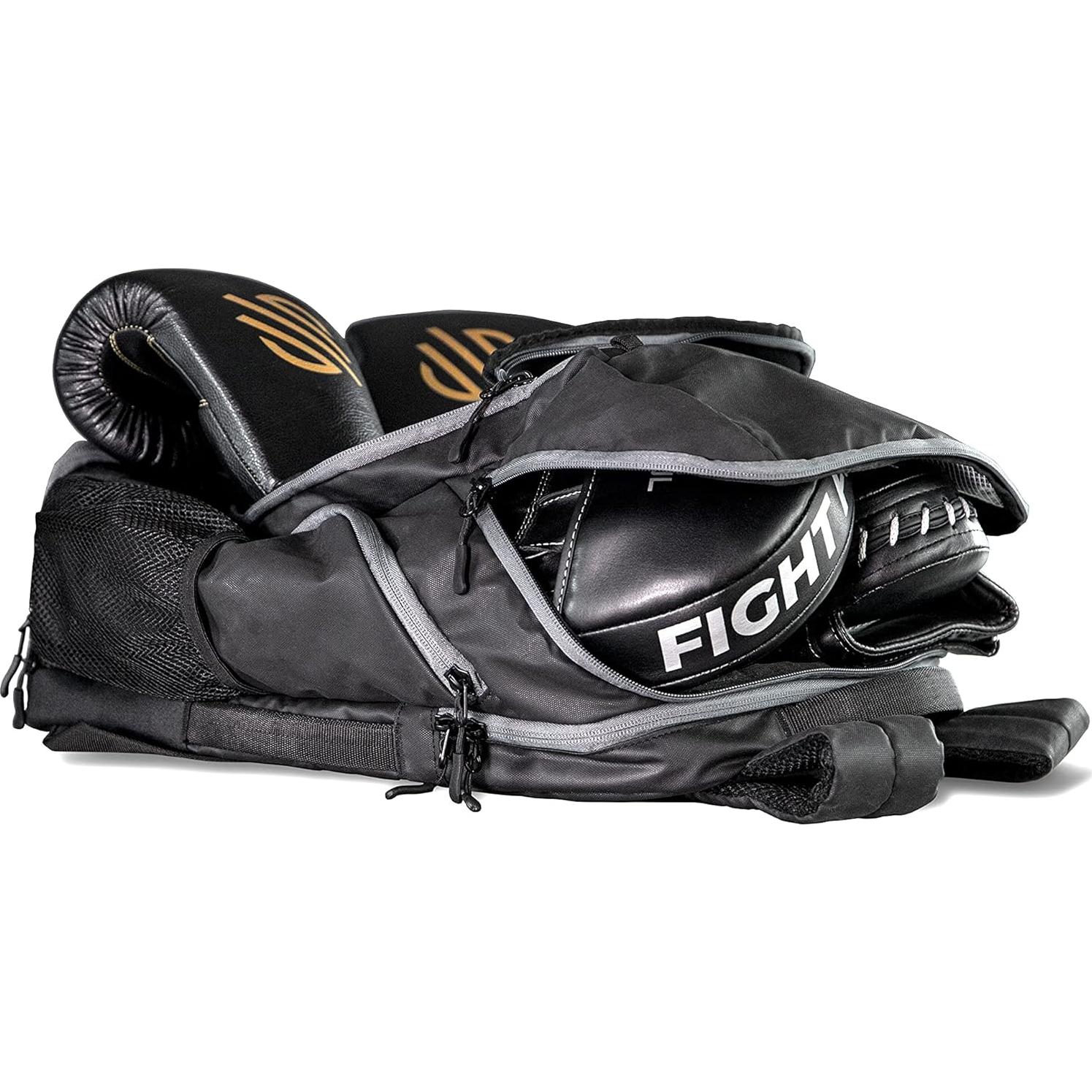 Mochila Deportiva Sanabul Combat Gear Pack 25L Negro/Gris