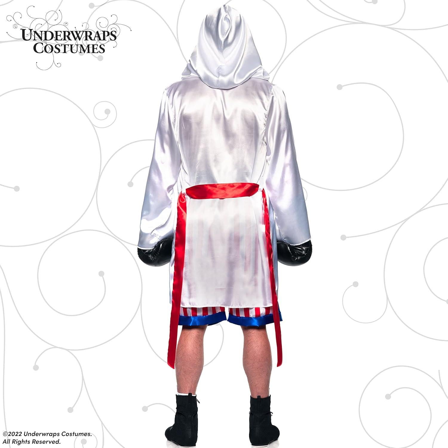 Disfraz de Boxeador Campeón Underwraps para Adultos Talla Única