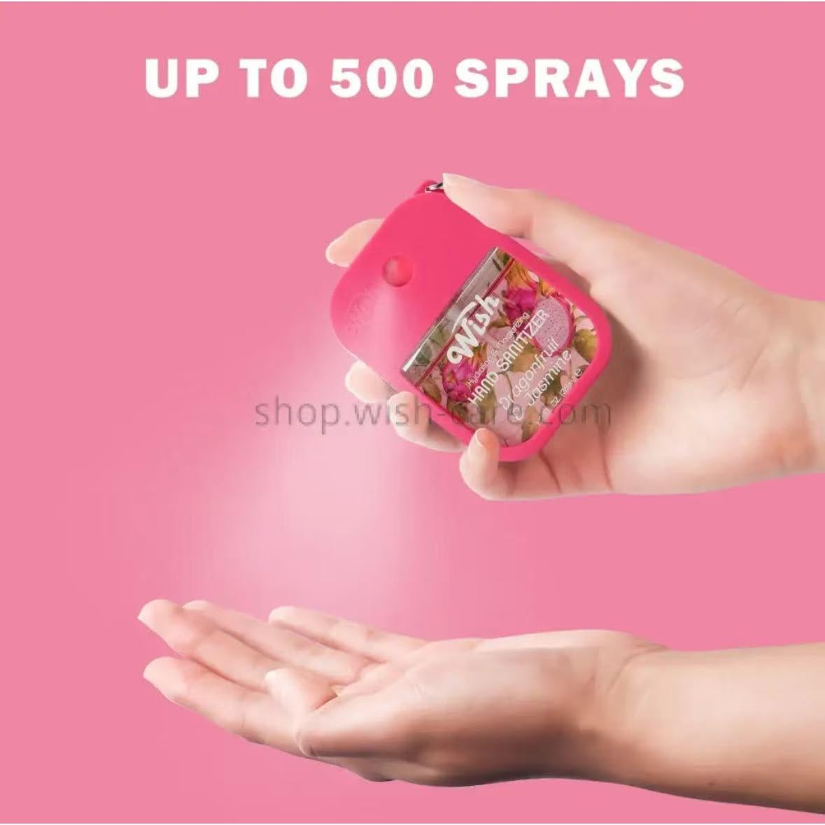 Desinfectante de Manos Spray Wish 2-Pack 35ML Aromas Variados