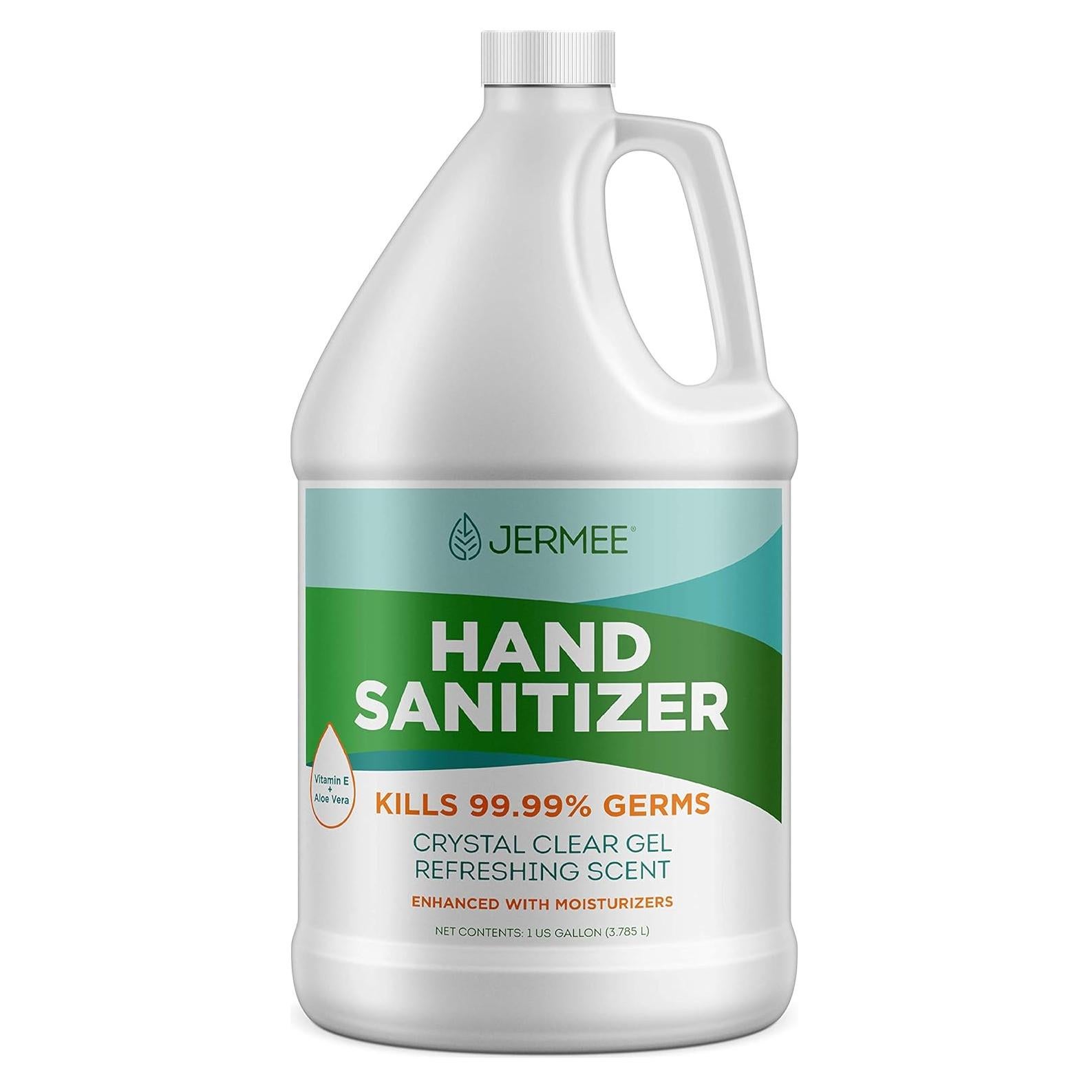 Gel desinfectante para manos Jermee 3.785L 70% alcohol hidratante