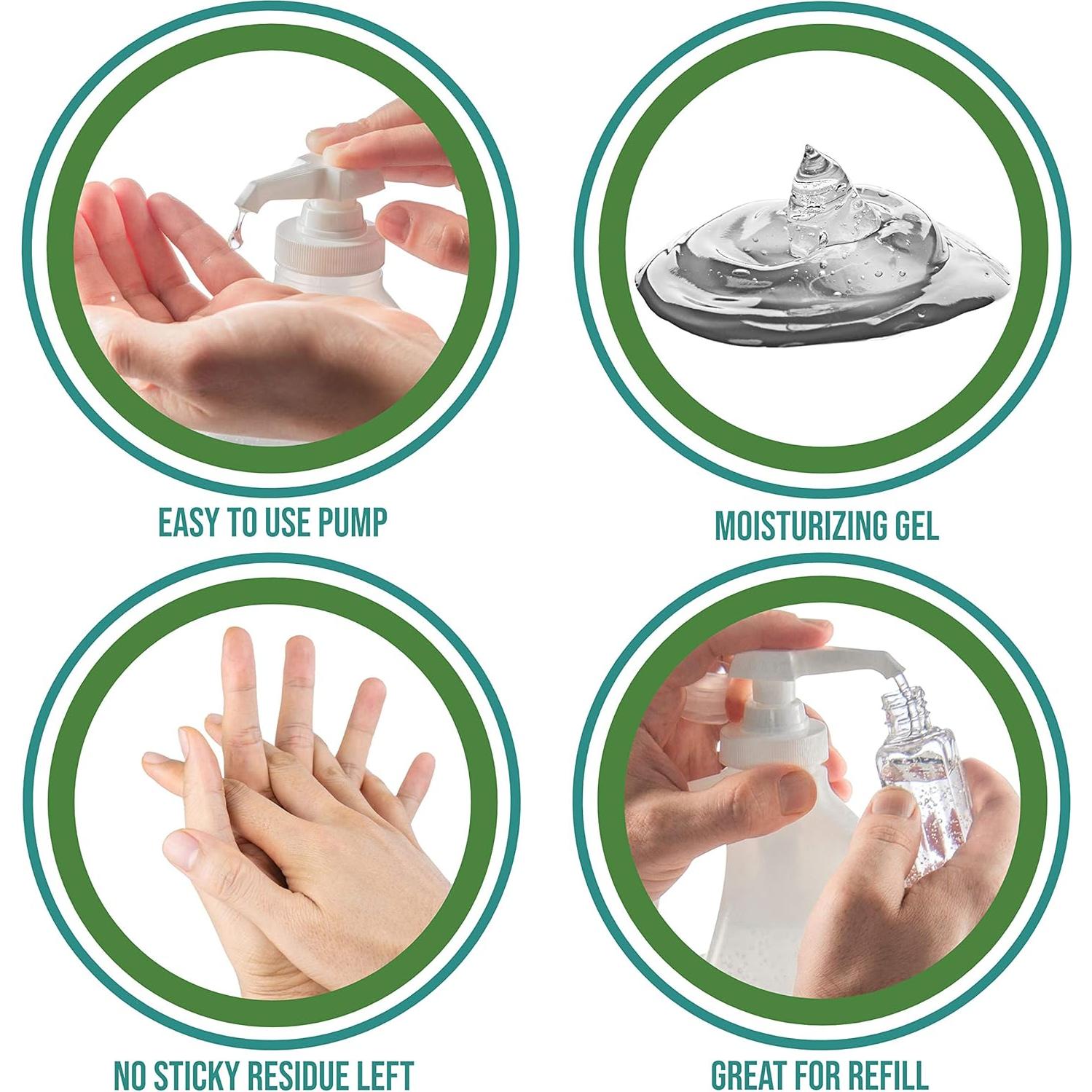 Gel desinfectante para manos Jermee 3.785L 70% alcohol hidratante