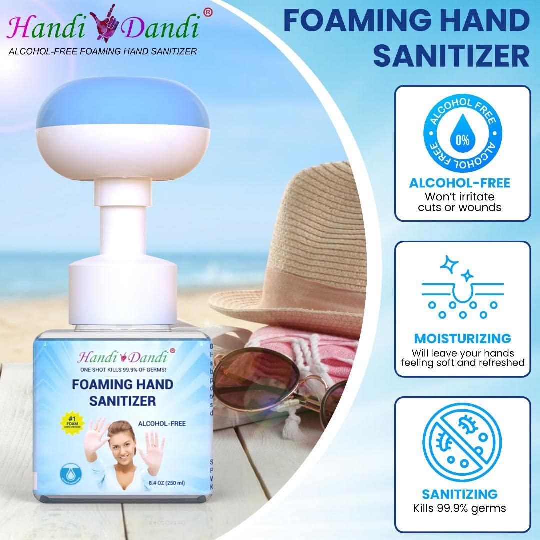 Desinfectante de Manos Espumoso Handi Dandi 248 ml Sin Alcohol