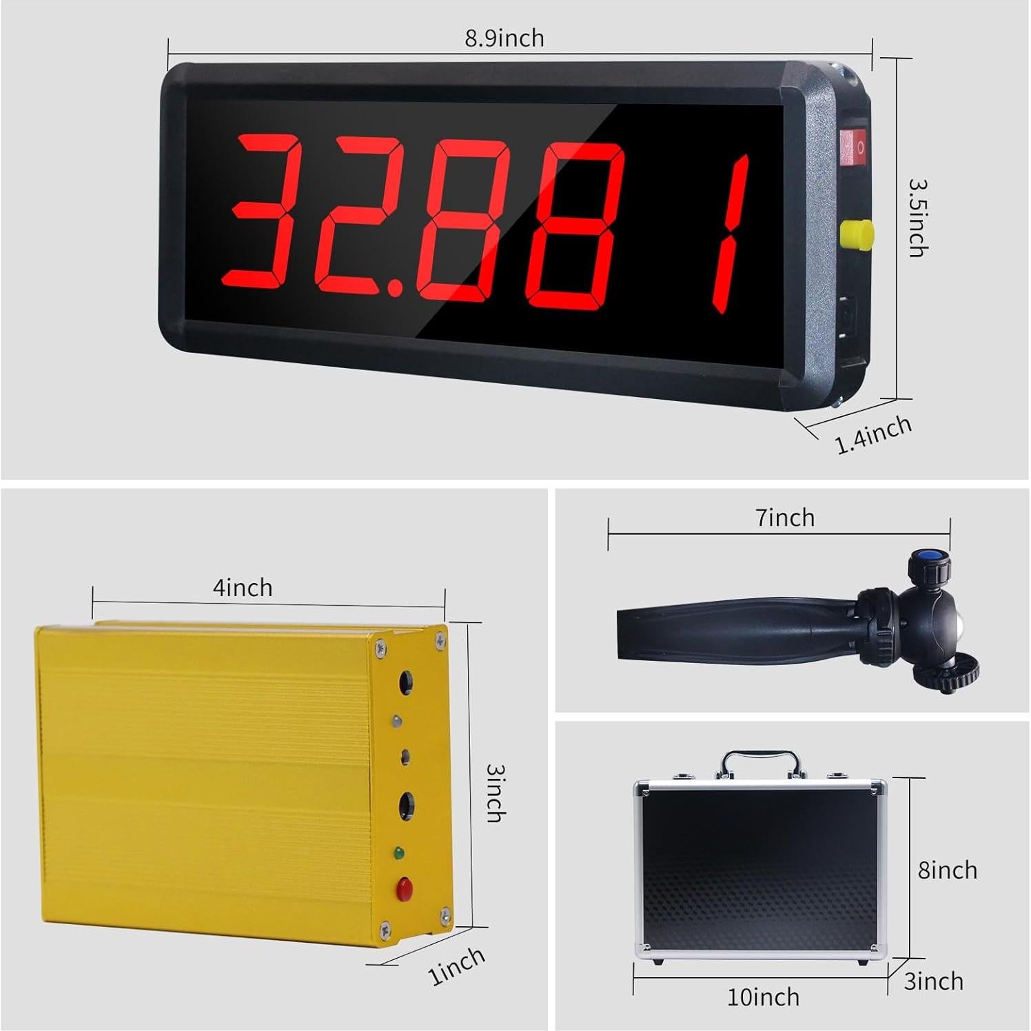 Temporizador Láser Inalámbrico Ousmile para Sprints 40-60m