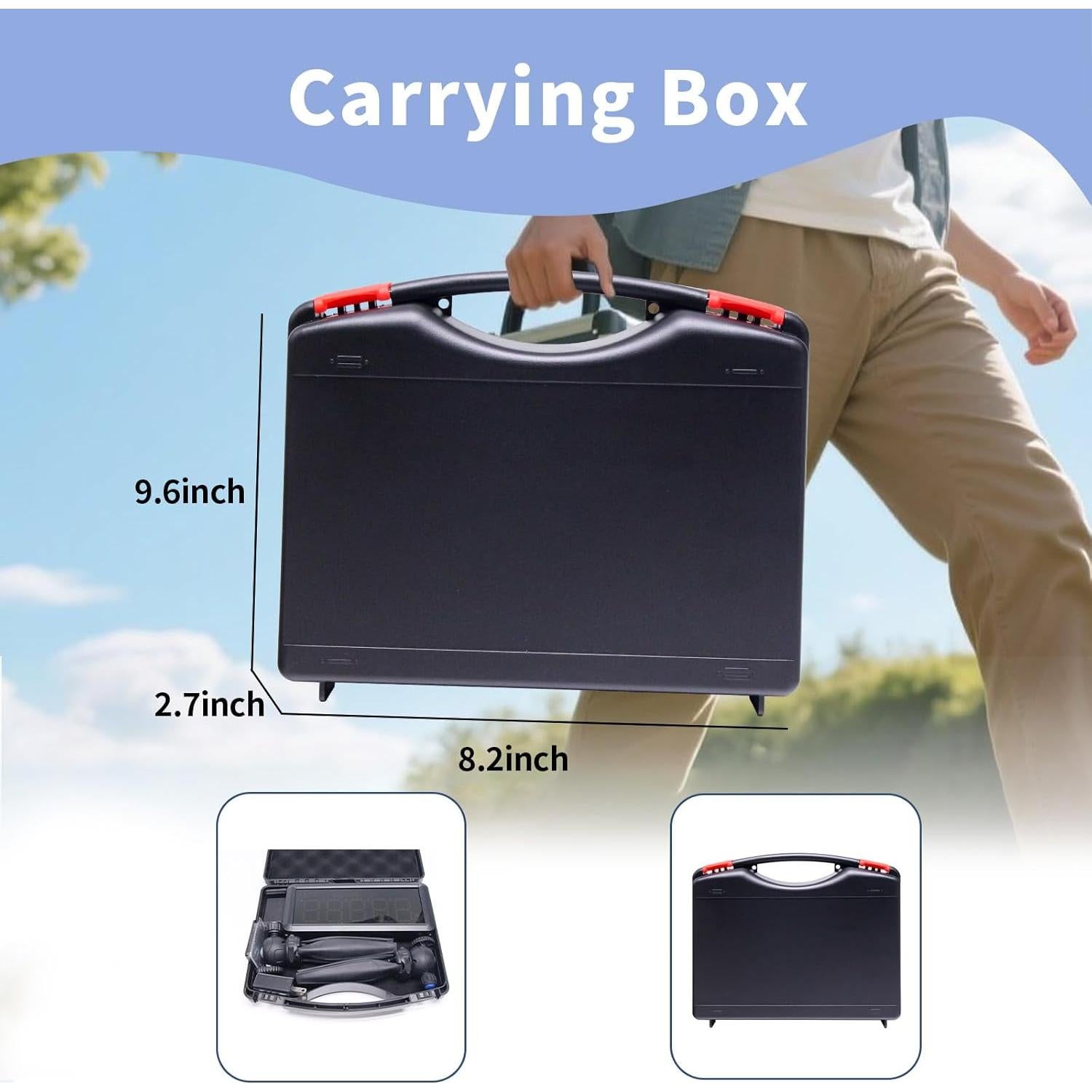 Temporizador Láser Inalámbrico F-Winner con Batería Recargable