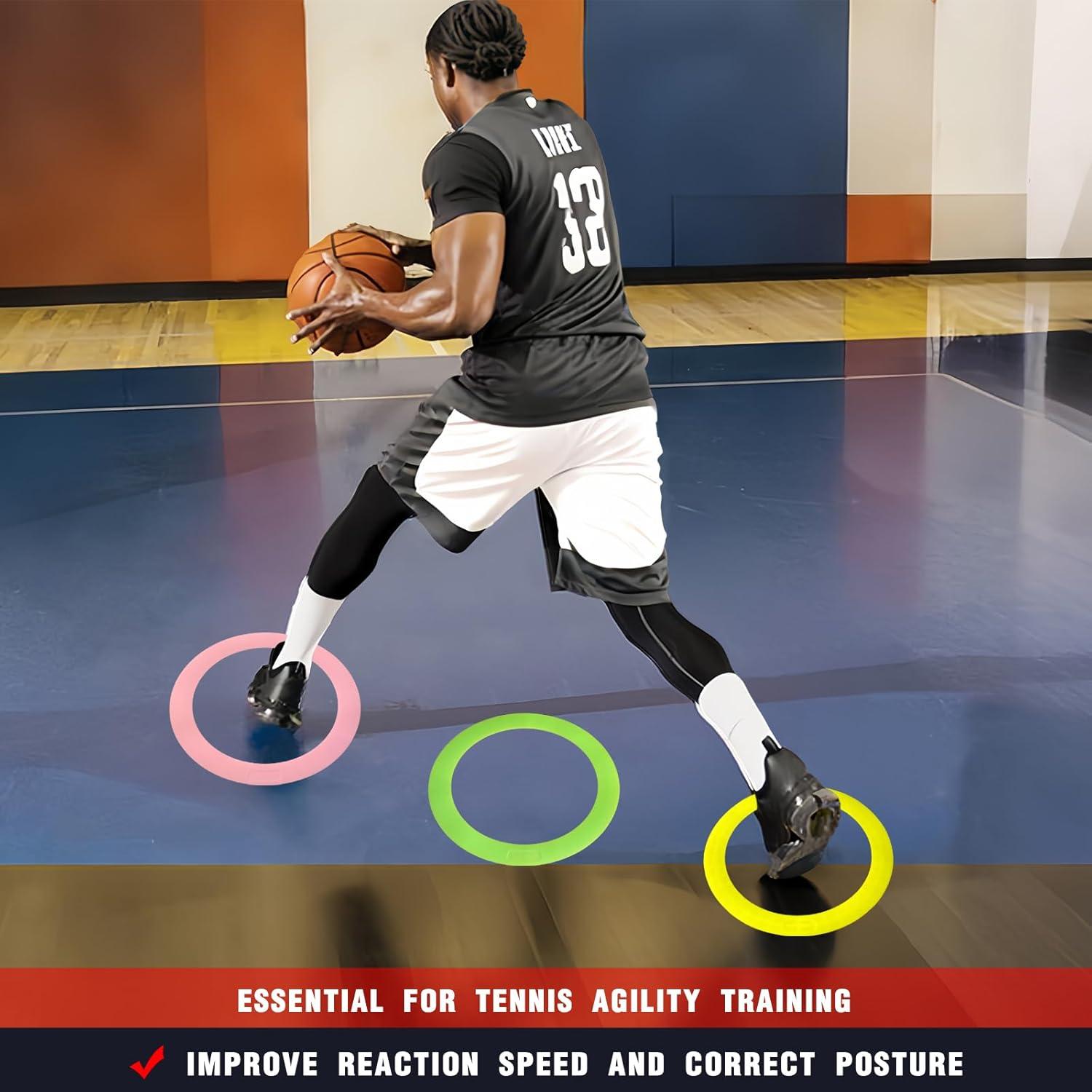 Anillo de Agilidad Antideslizante Bibahala - 3 Pcs, 47.4 cm