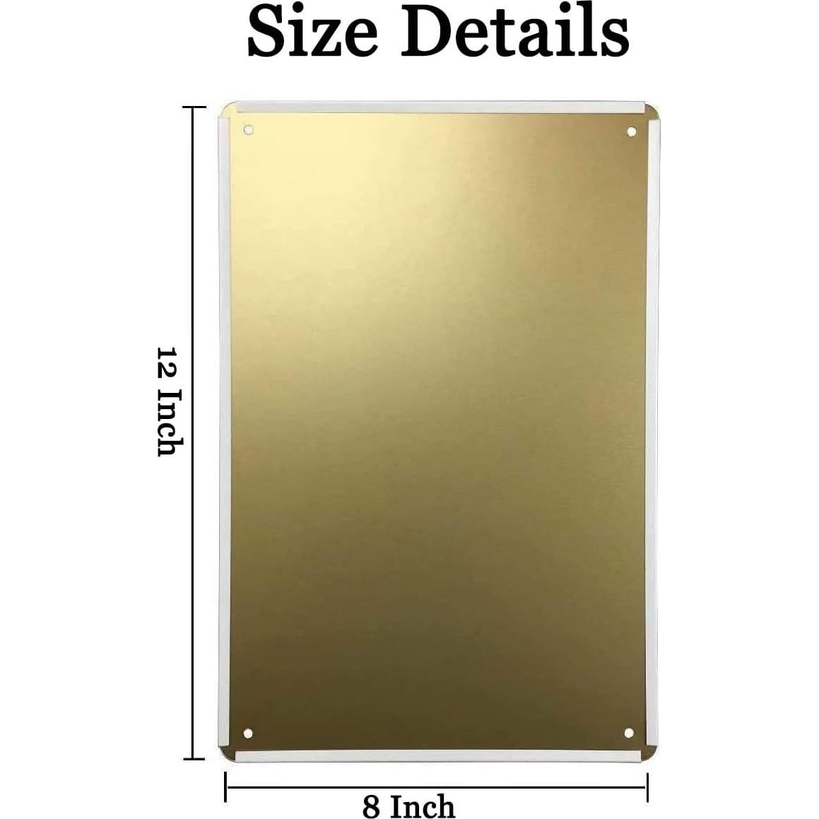 Cartel de Metal Vintage GYMSLAVE Boxeo 30x20 cm Decoración