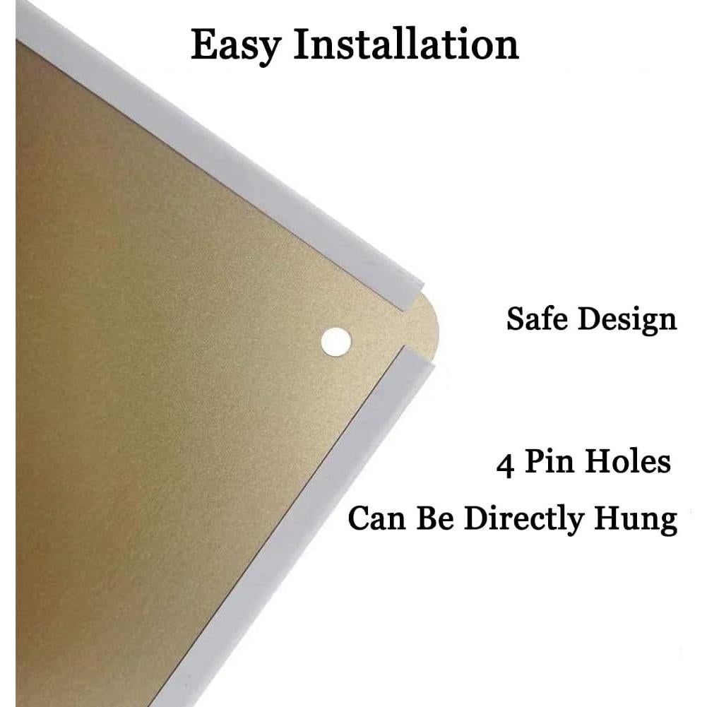 Cartel de Metal Vintage GYMSLAVE Boxeo 30x20 cm Decoración