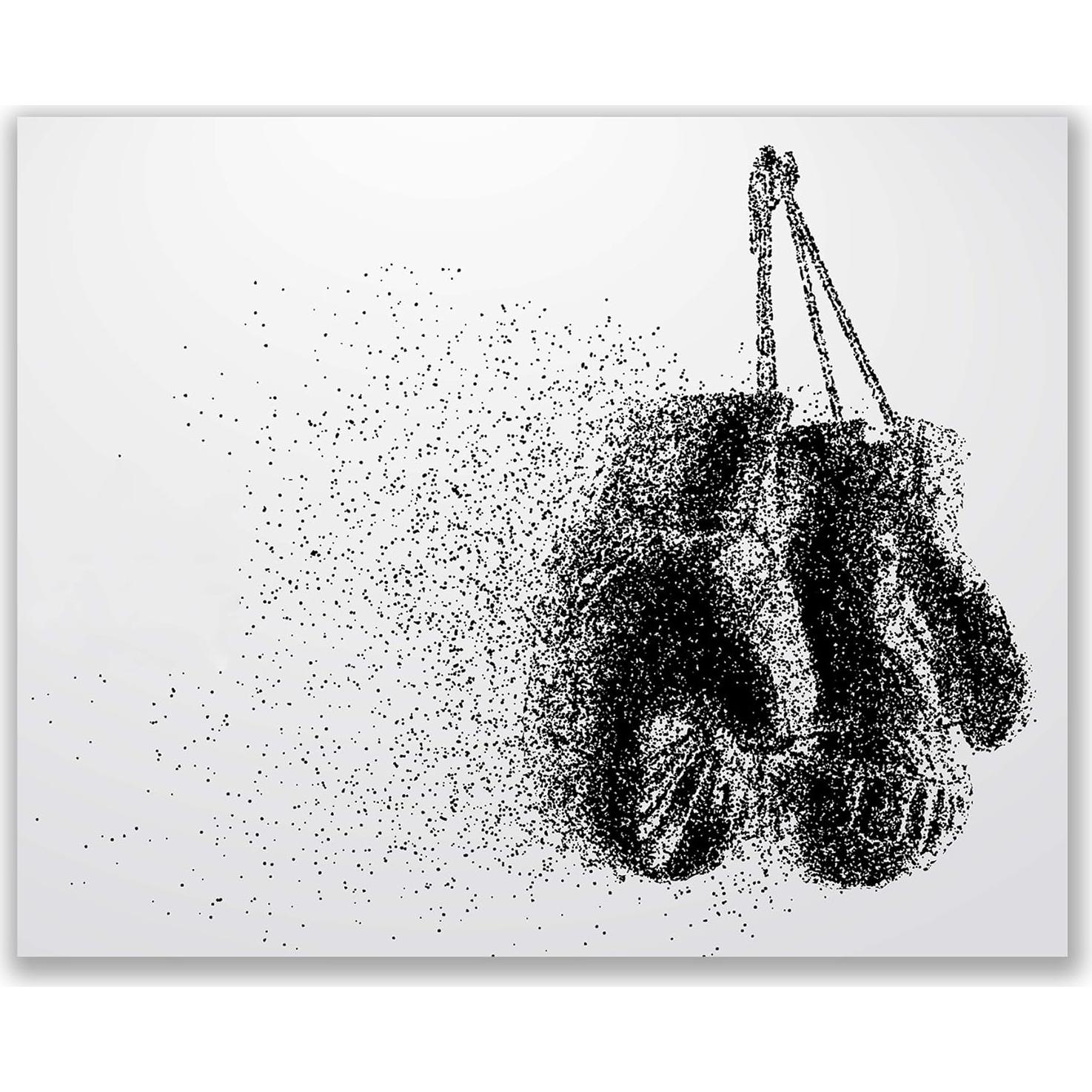 Set de 4 Pósters de Boxeo Summit Designs 20x25 cm Decoración