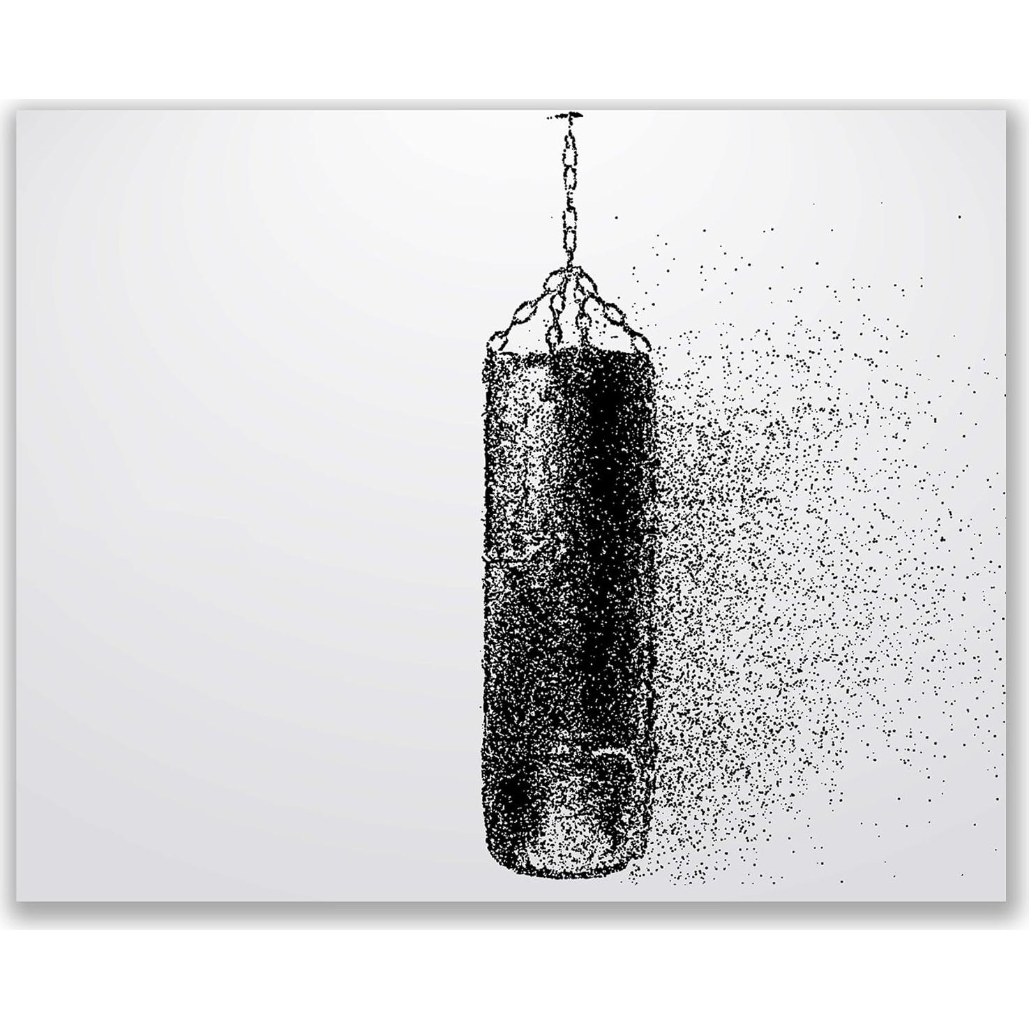 Set de 4 Pósters de Boxeo Summit Designs 20x25 cm Decoración