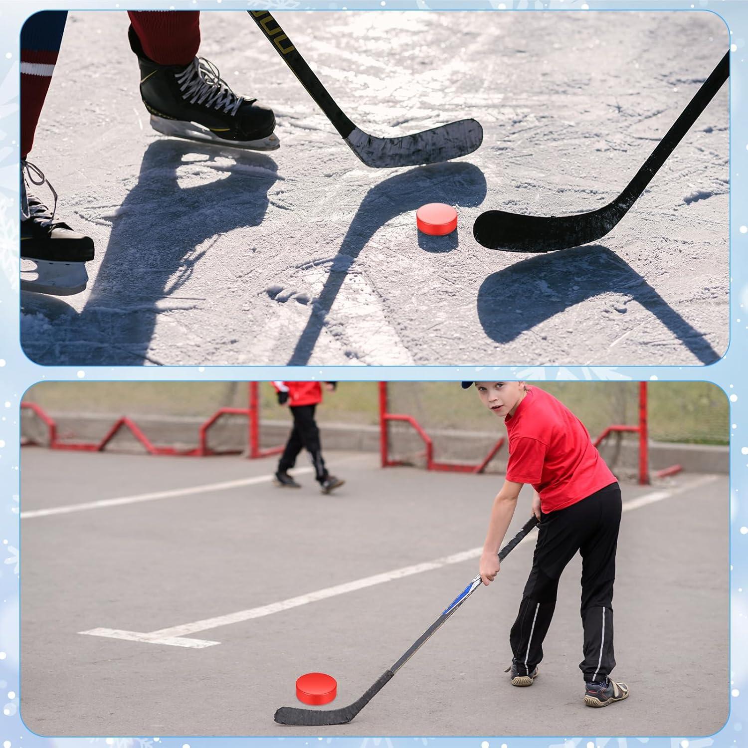 Discos de Hielo de Espuma Shappy 12 Pcs 75 mm para Hockey