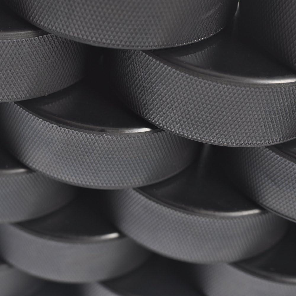 Pucks de Hockey Hug Flight 50 Unidades Caucho Negro